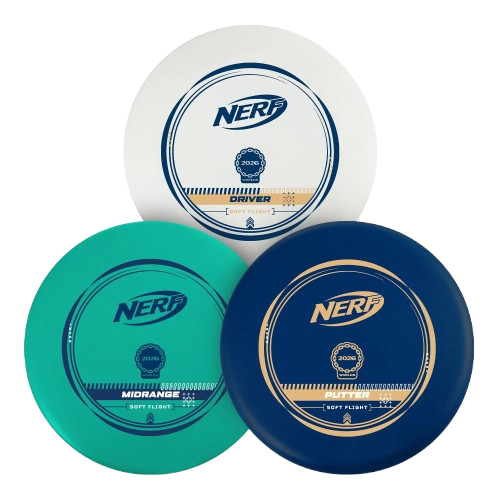 NERF Soft Flight PDGA World Championship - Limited Edition 3 Disc Set