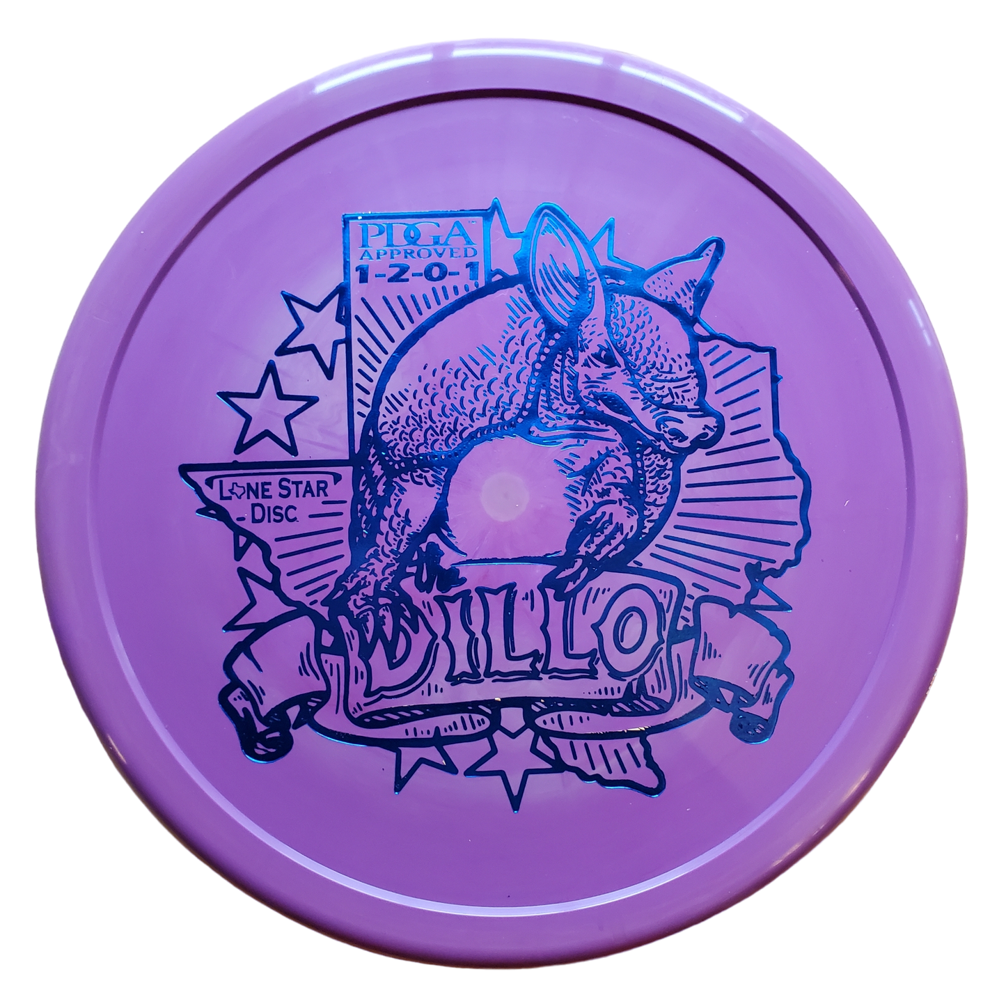 Lone Star Armadillo - Bravo plastic