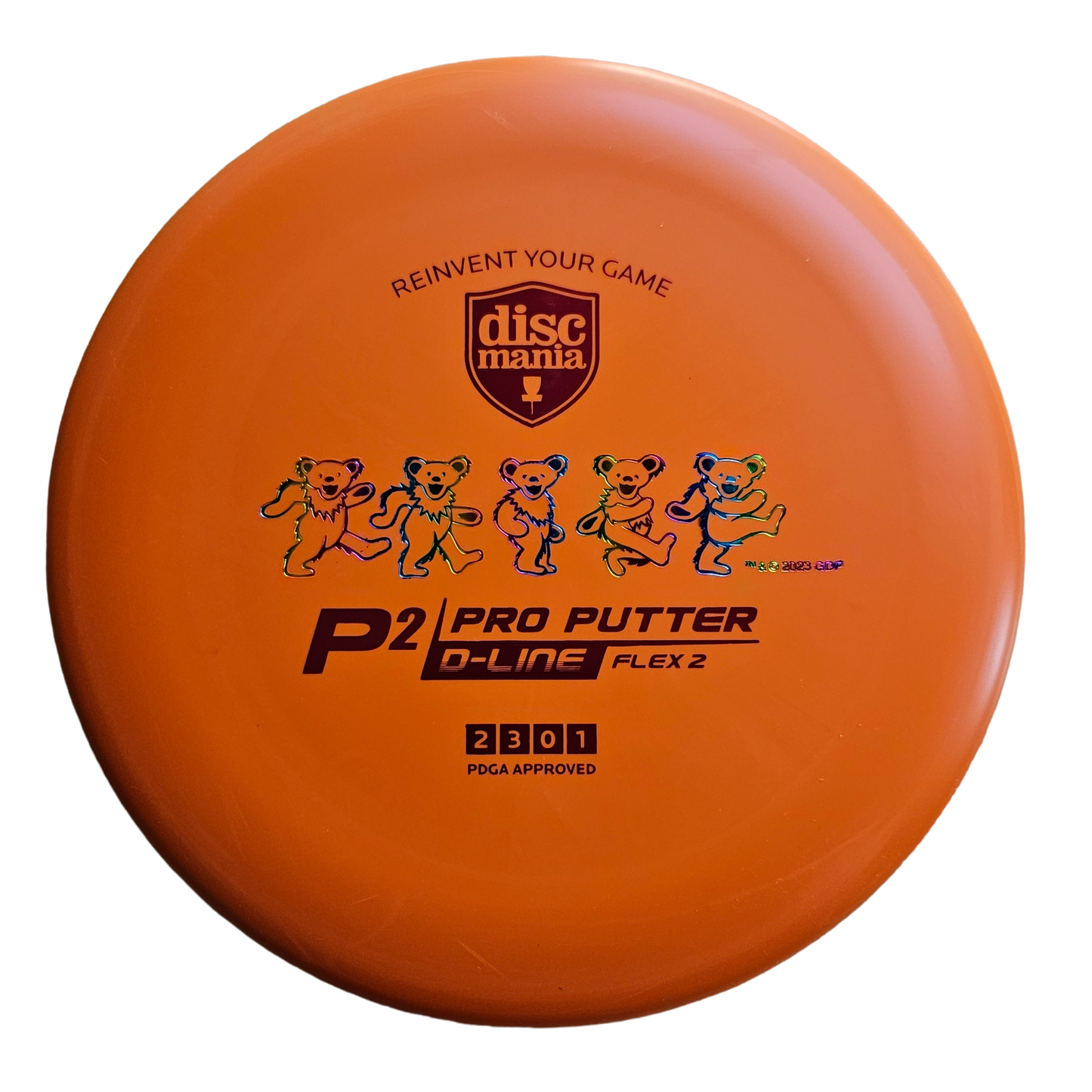 Discmania Grateful Dead D-Line P2 (Flex 2)