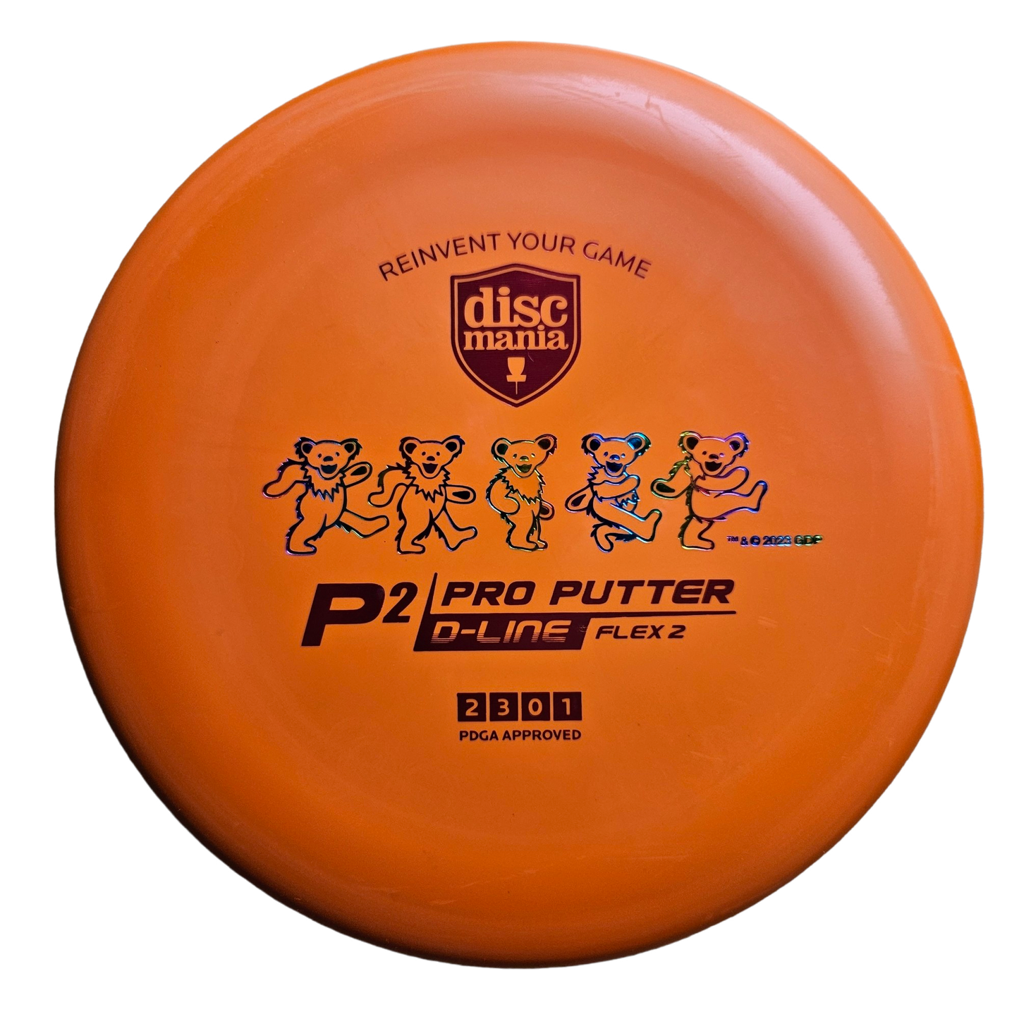 Discmania Grateful Dead D-Line P2 (Flex 2)