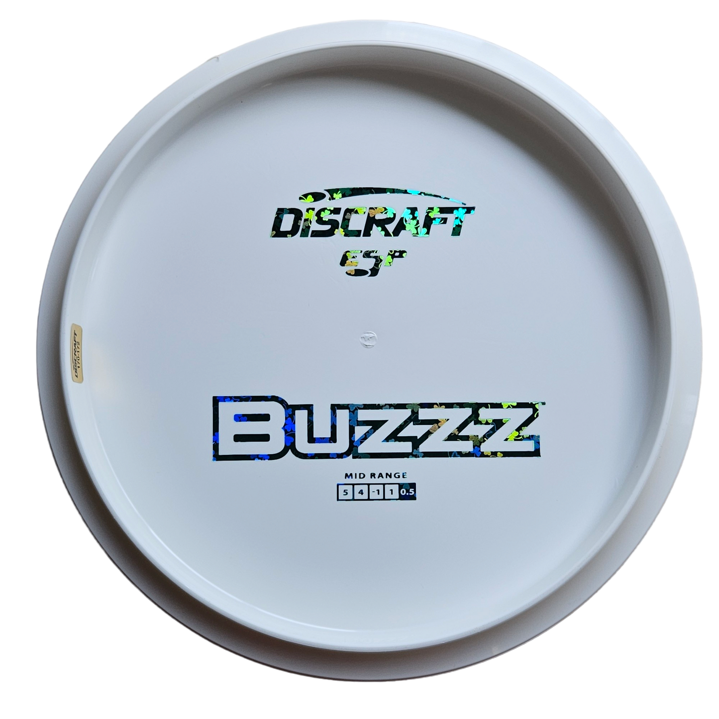 Discraft ESP Buzzz - Blank White - Bottom Stamp