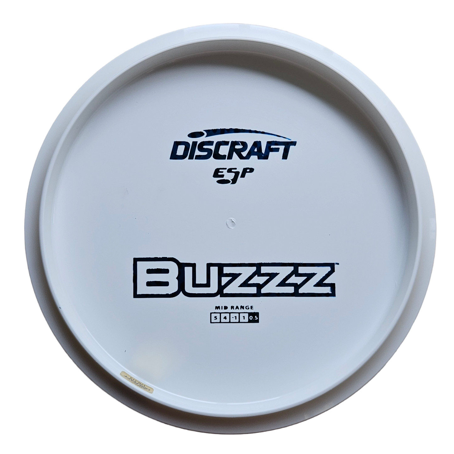 Discraft ESP Buzzz - Blank White - Bottom Stamp