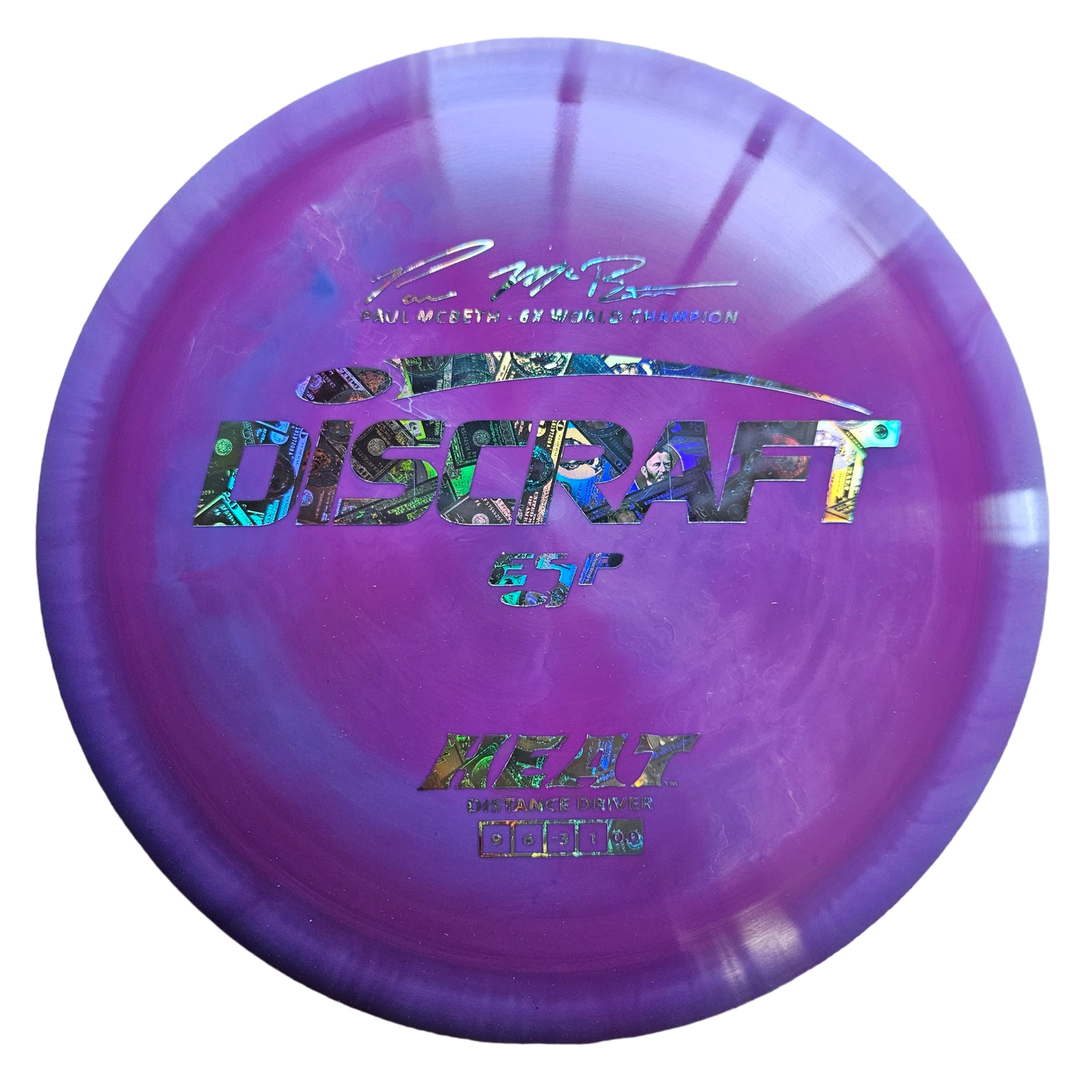 Discraft Paul McBeth 6x World Champion ESP Heat