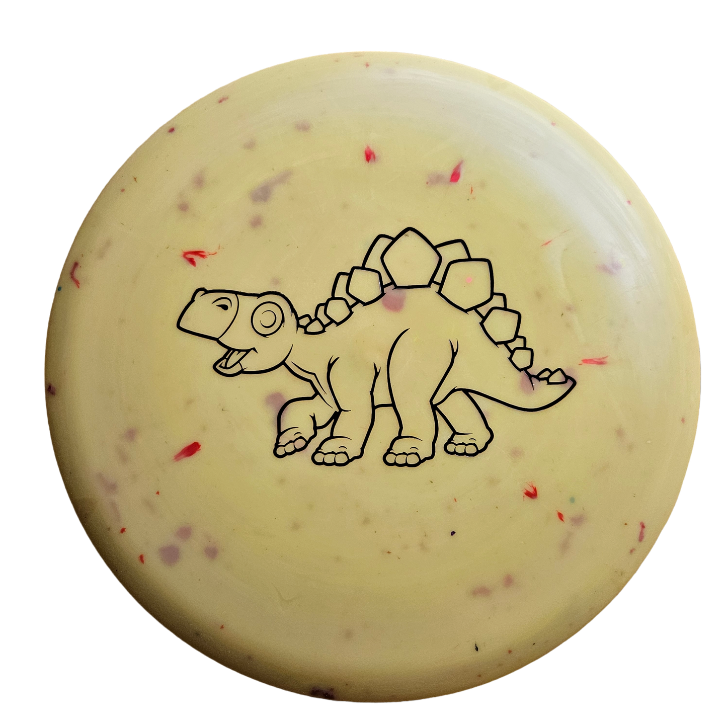 Dino Discs - Stegosaurus - Egg shell plastic