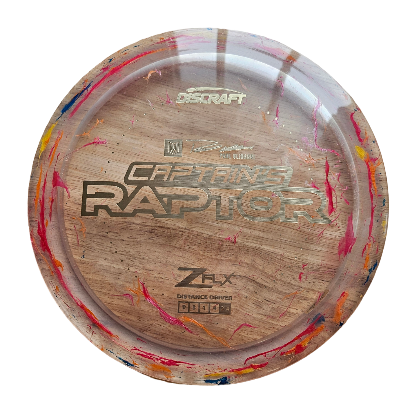 Discraft Jawbreaker Z FLX Captain's Raptor - Paul Ulibarri Edition