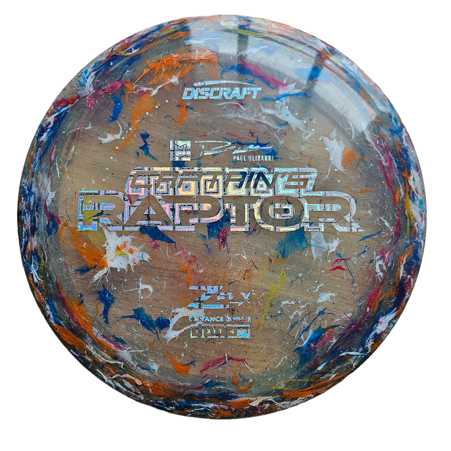 Discraft Jawbreaker Z FLX Captain's Raptor - Paul Ulibarri Edition