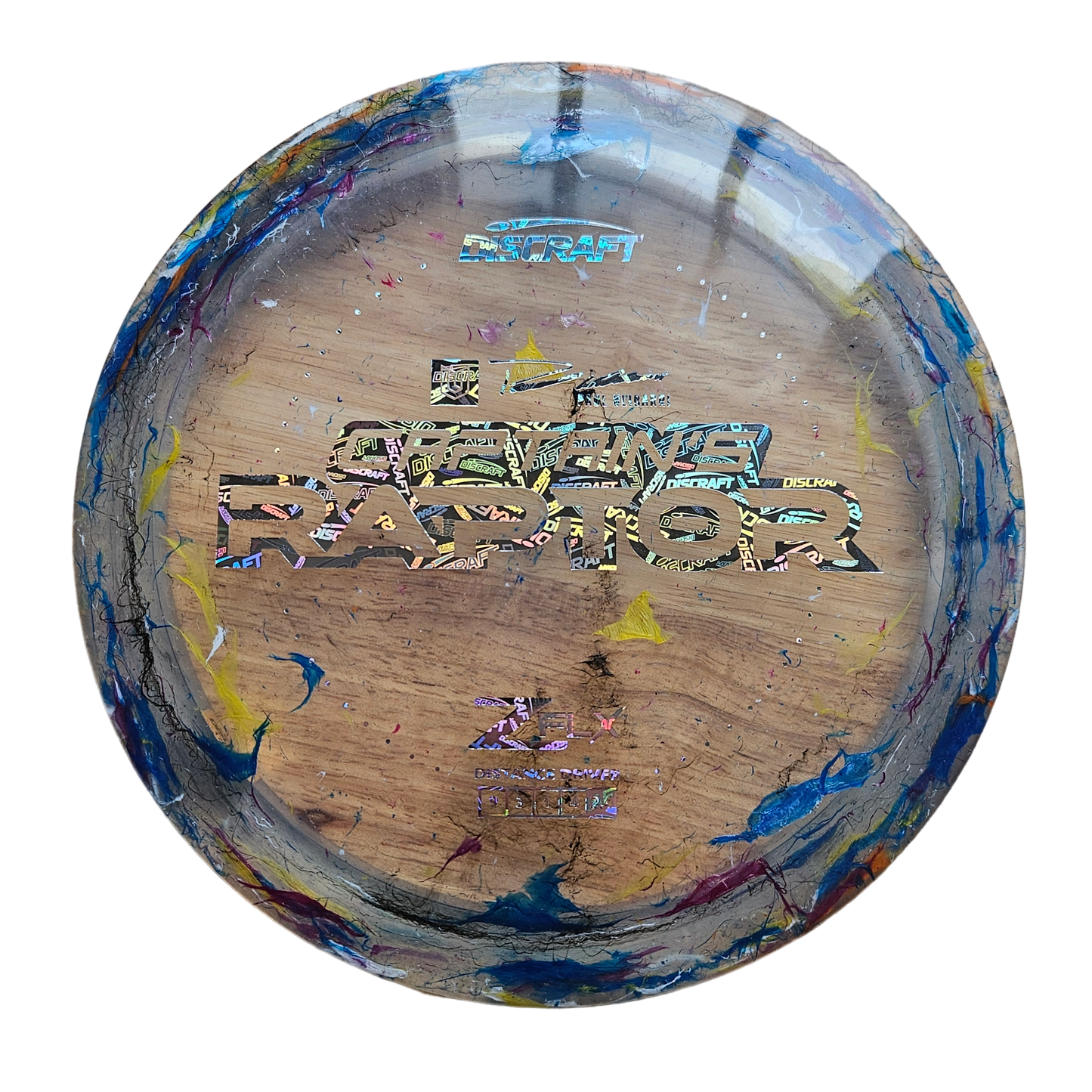 Discraft Jawbreaker Z FLX Captain's Raptor - Paul Ulibarri Edition