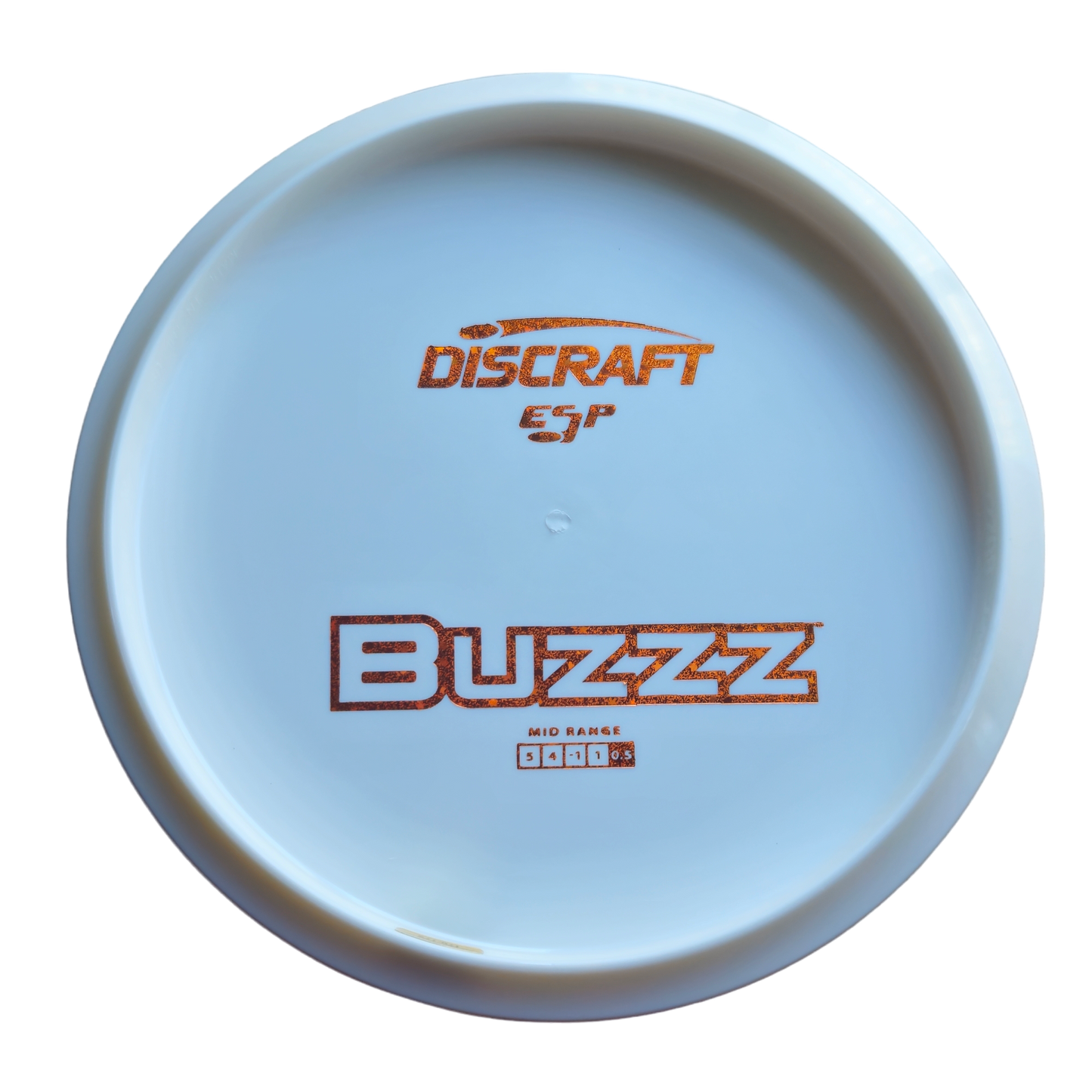 Discraft ESP Buzzz - Blank White - Bottom Stamp