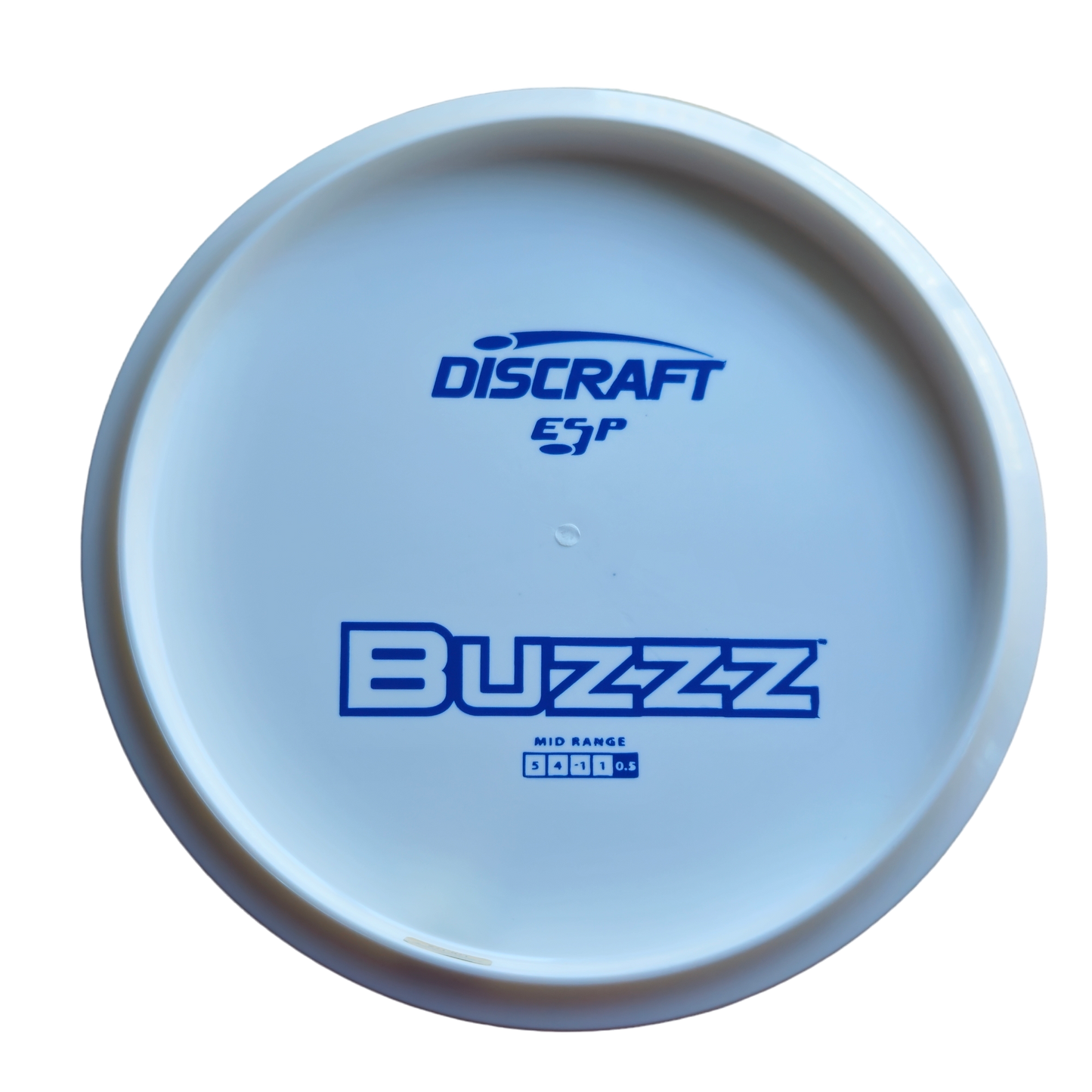 Discraft ESP Buzzz - Blank White - Bottom Stamp