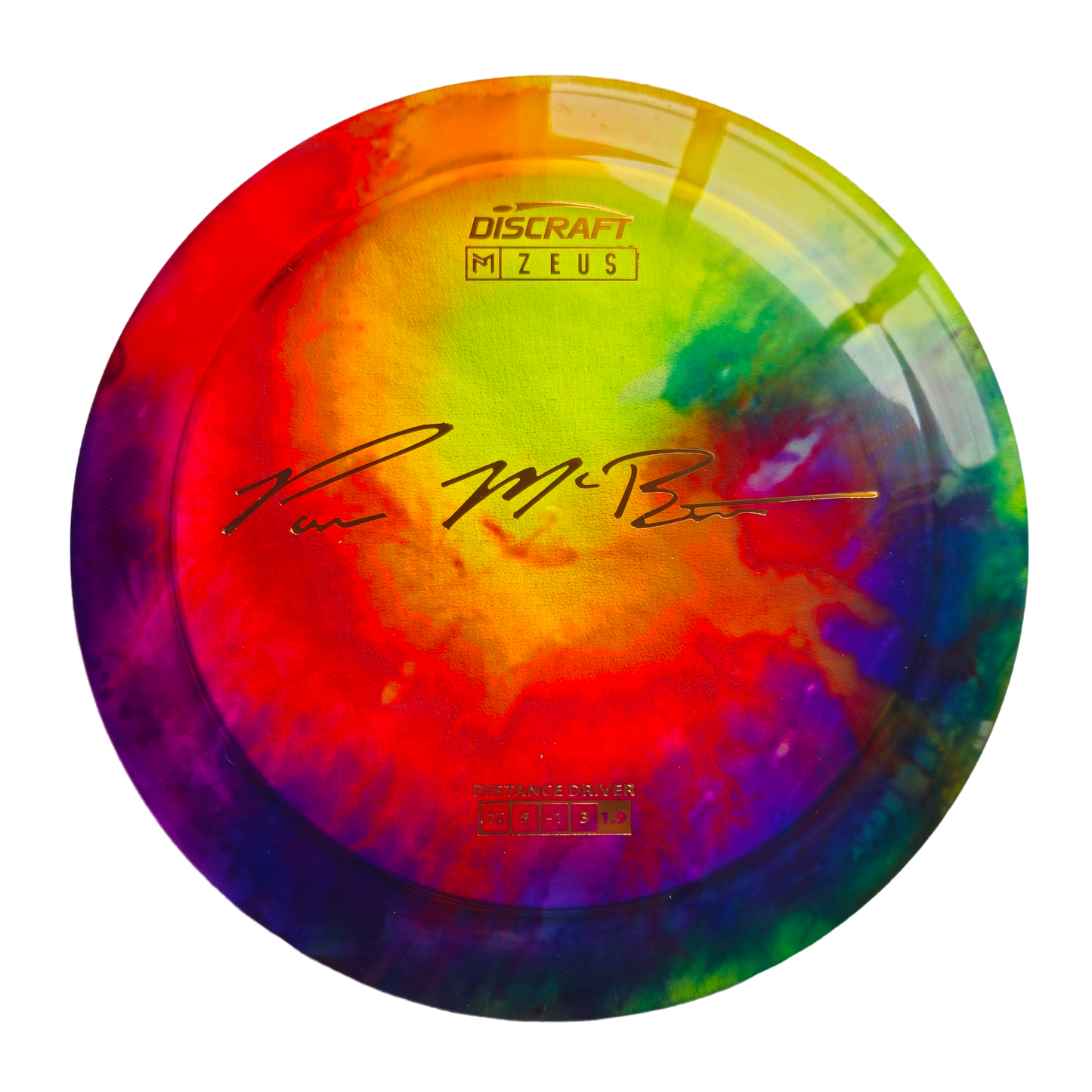 Discraft McBeth Z Fly Dye Zeus