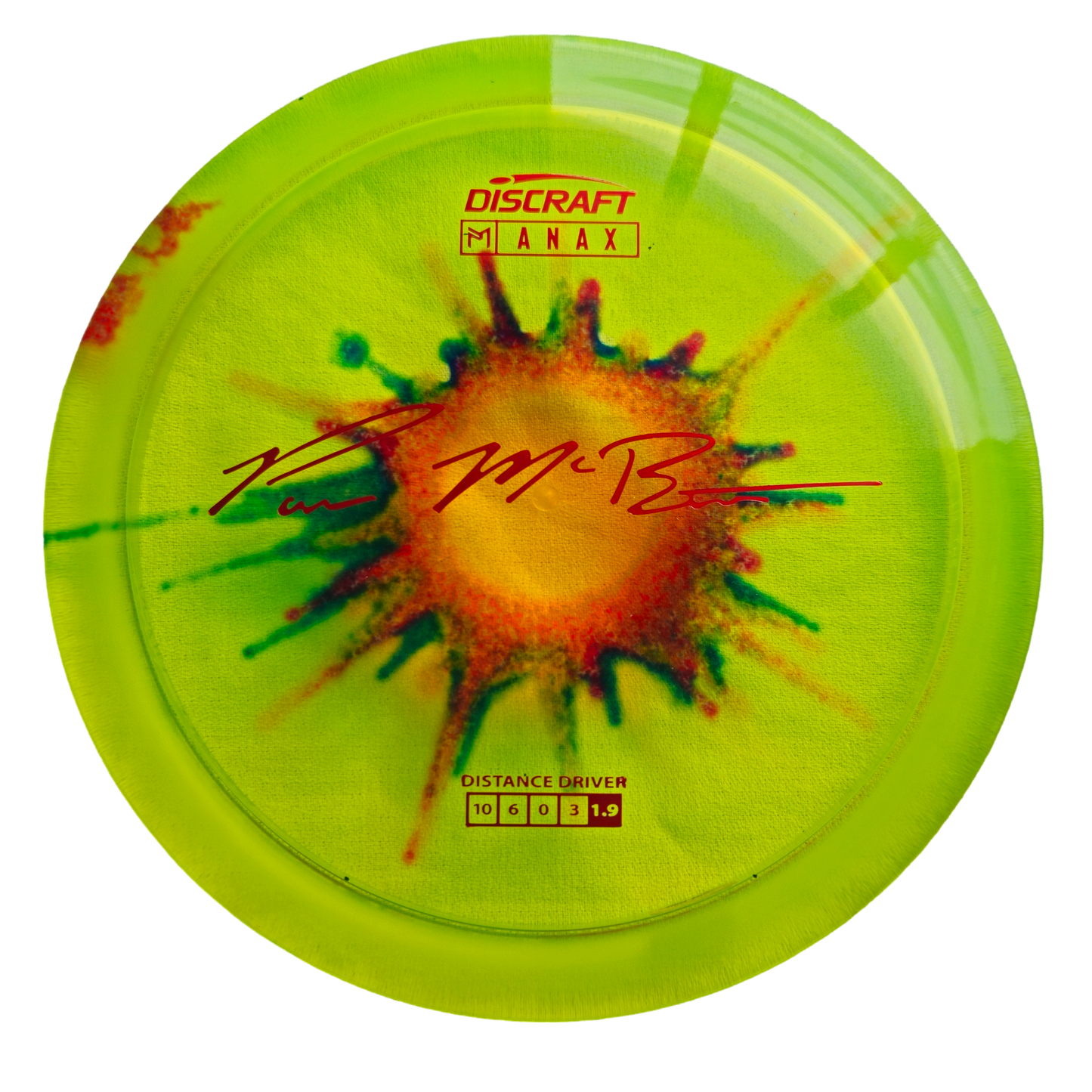 Discraft McBeth Z Fly Dye Anax