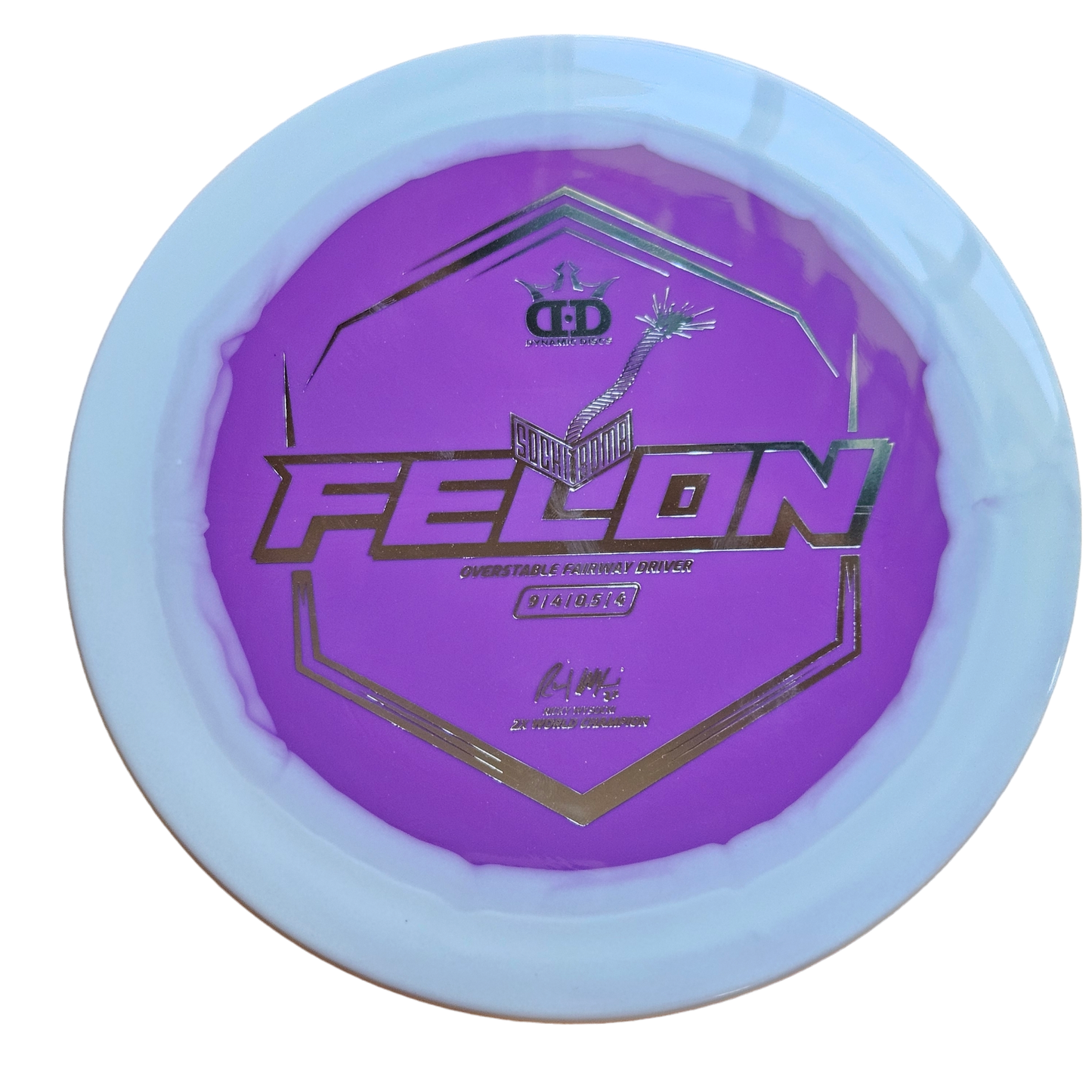 Dynamic Discs Supreme Orbit Sockibomb Felon Ignite Stamp V1