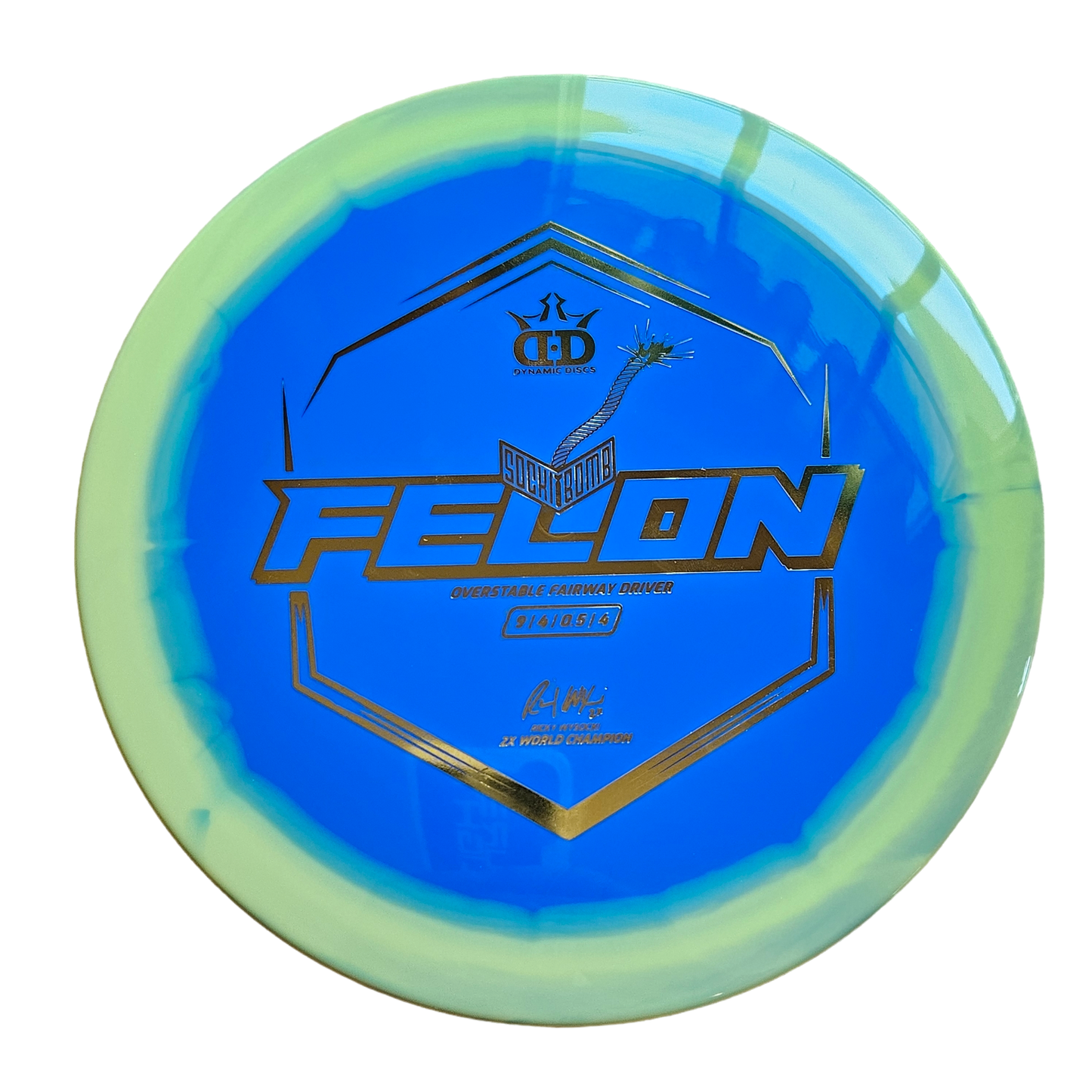 Dynamic Discs Supreme Orbit Sockibomb Felon Ignite Stamp V1