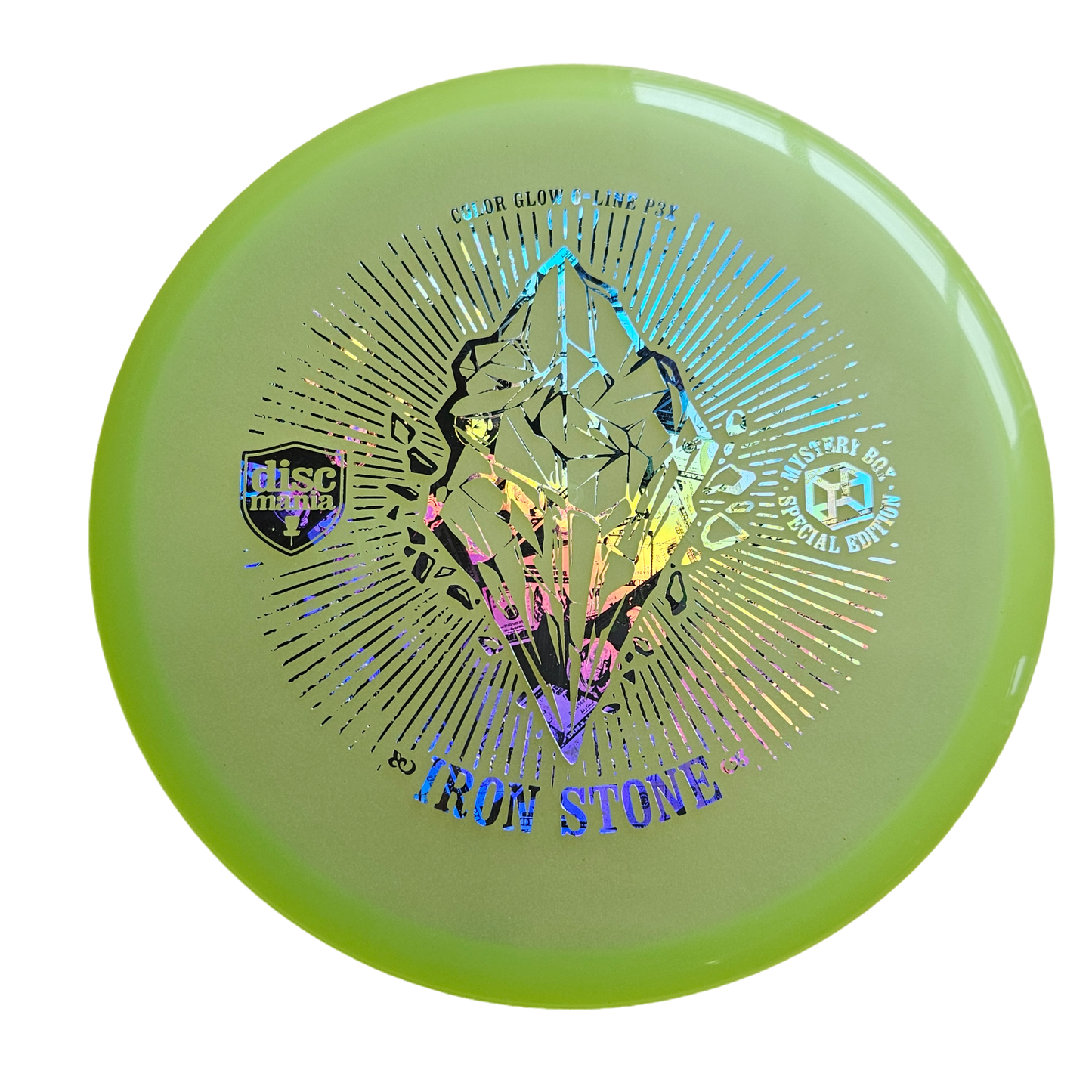 Discmania C-Line Color Glow P3x Limited Edition Iron Stone