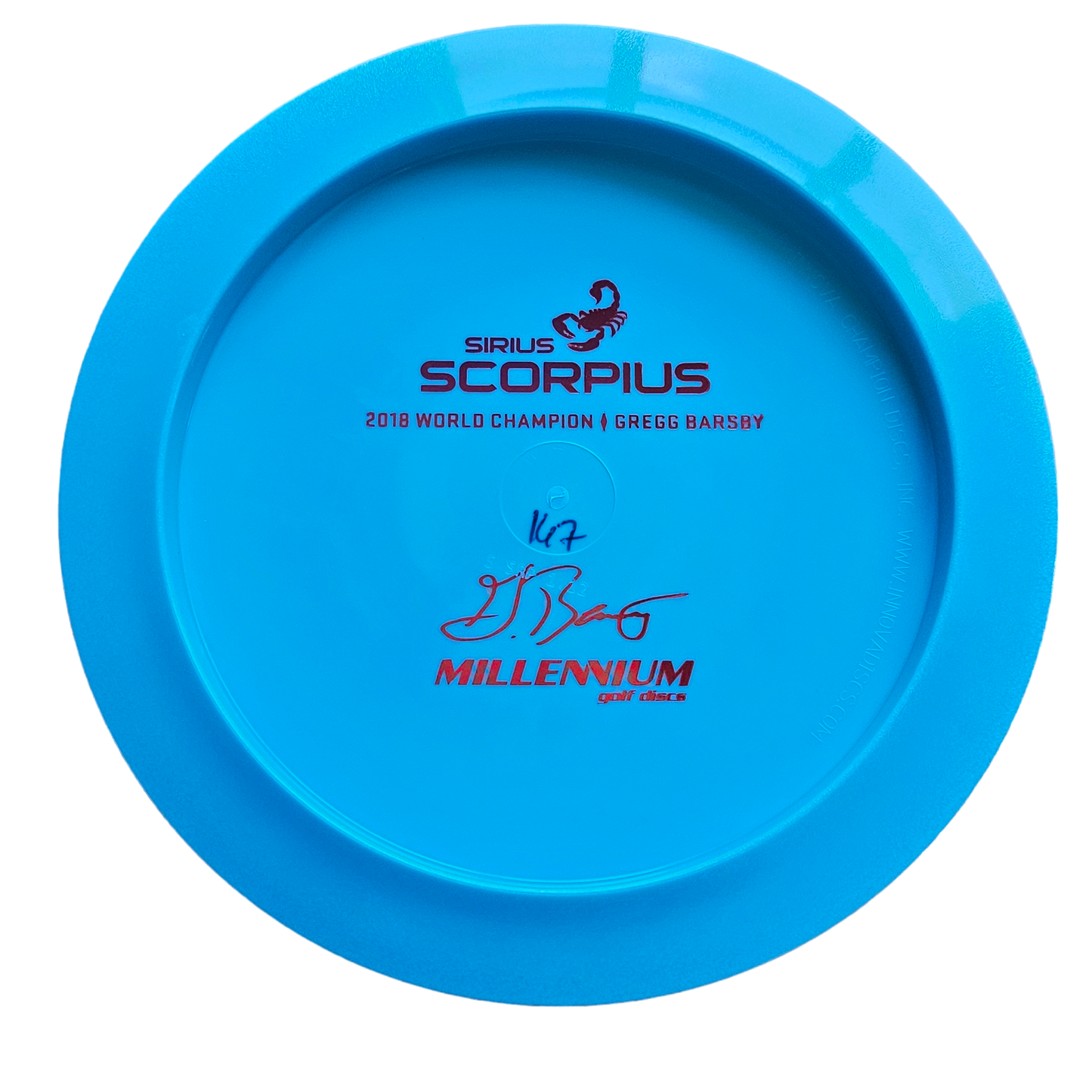 Millennium Sirius Scorpius - Bottom Stamp - Gregg Barsby