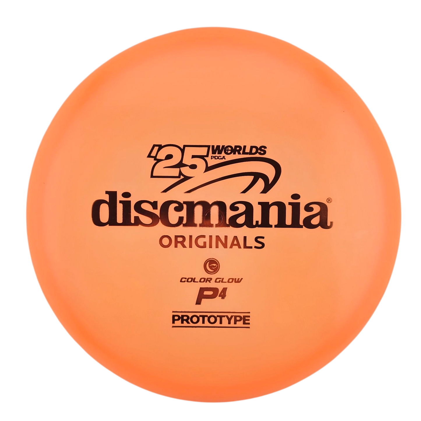 Discmania Prototype Color Glow C-Line P4 2025 Worlds