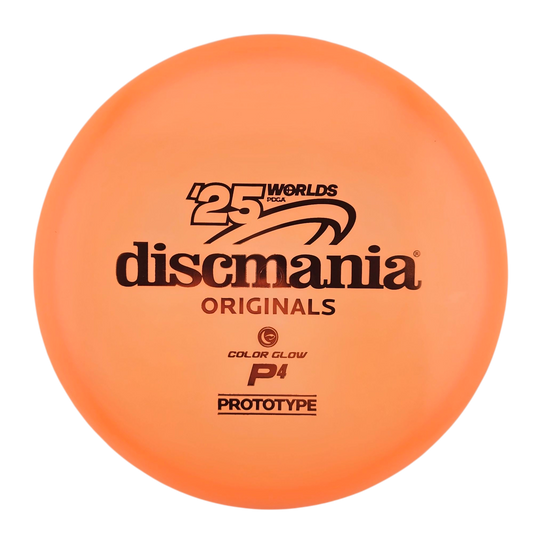 Discmania Prototype Color Glow C-Line P4 2025 Worlds