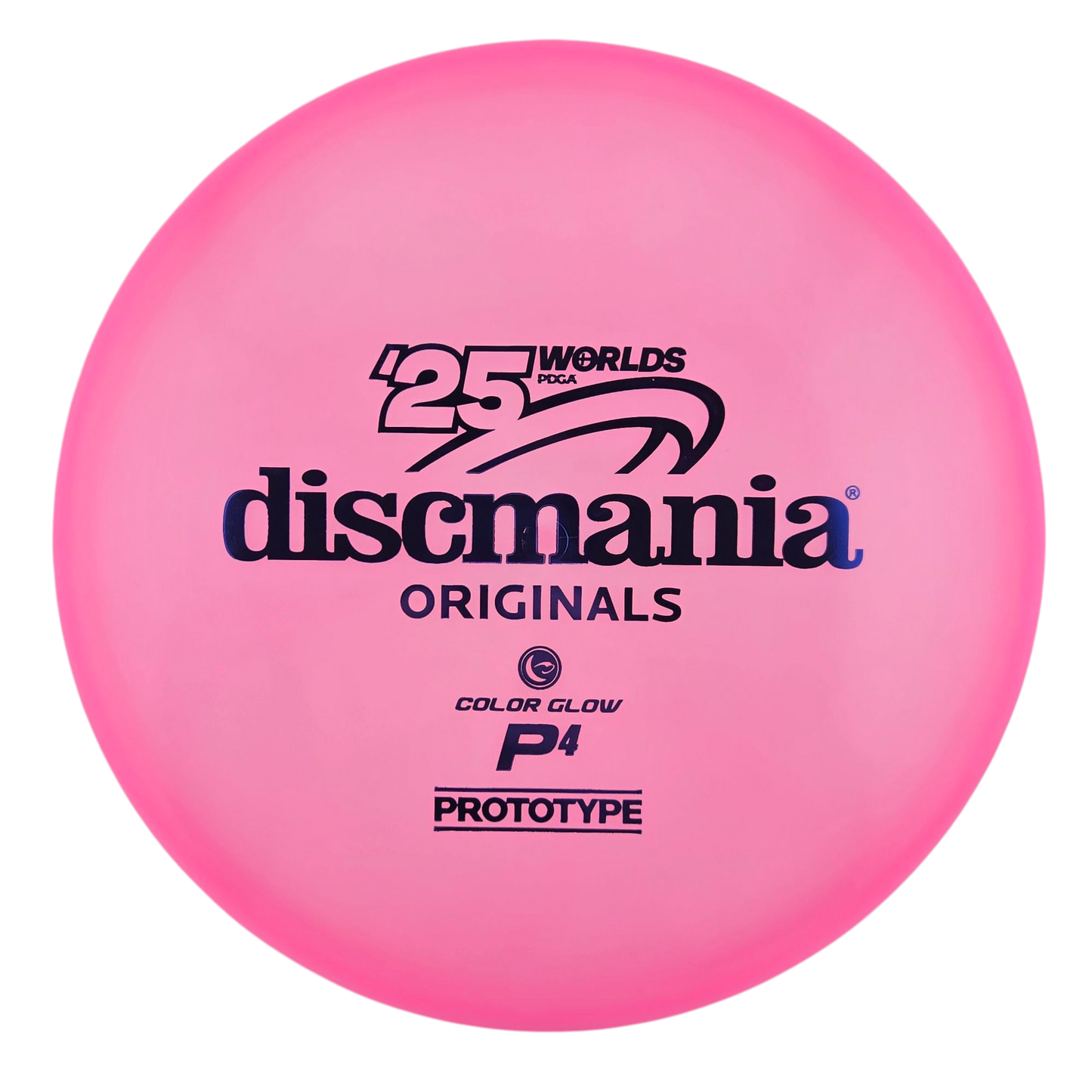 Discmania Prototype Color Glow C-Line P4 2025 Worlds