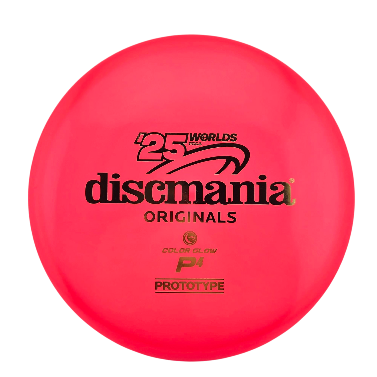 Discmania Prototype Color Glow C-Line P4 2025 Worlds