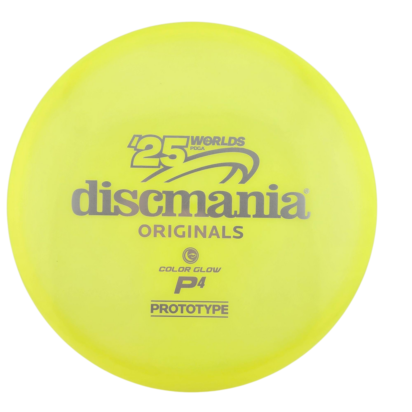 Discmania Prototype Color Glow C-Line P4 2025 Worlds