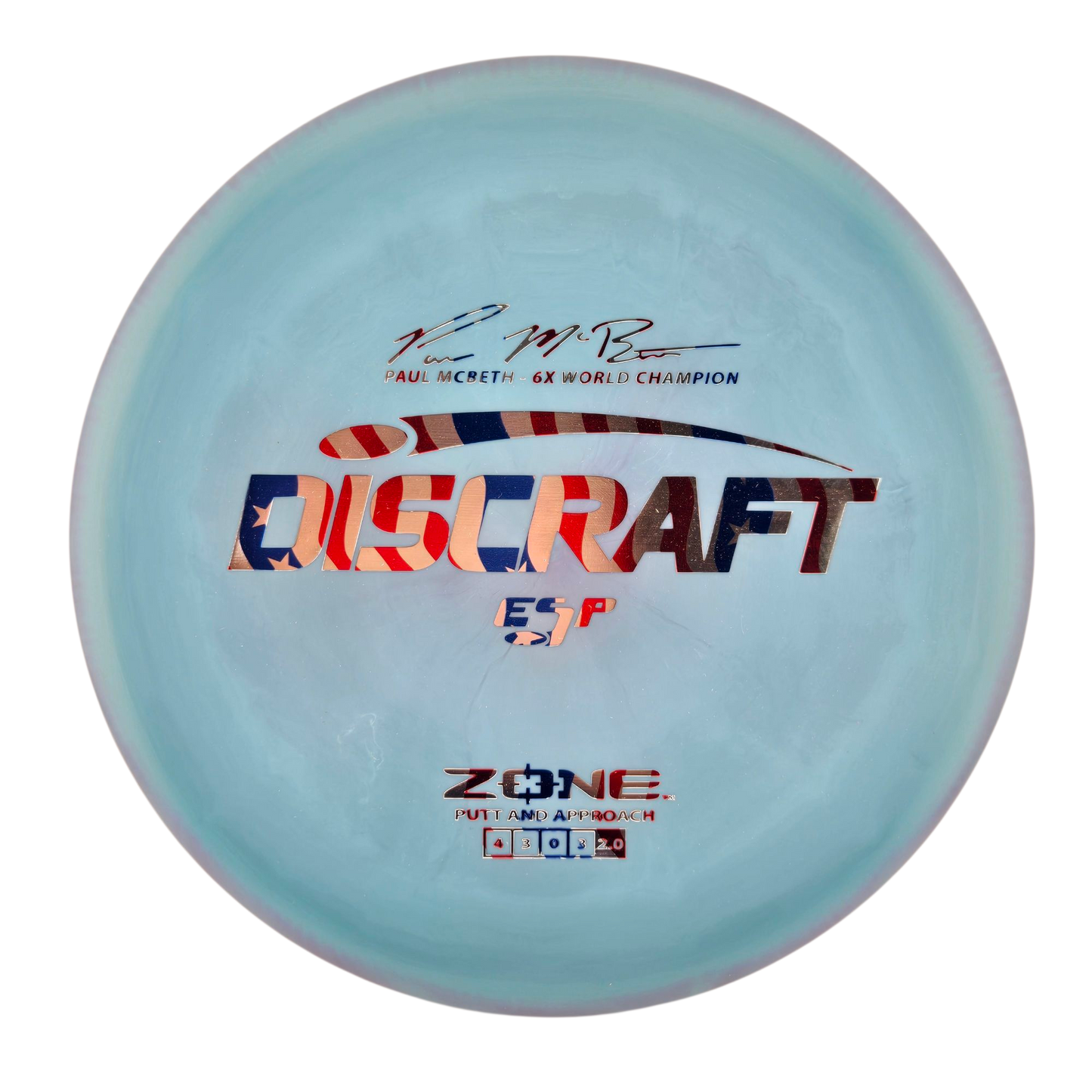 Discraft Paul McBeth 6x World Champion ESP Zone