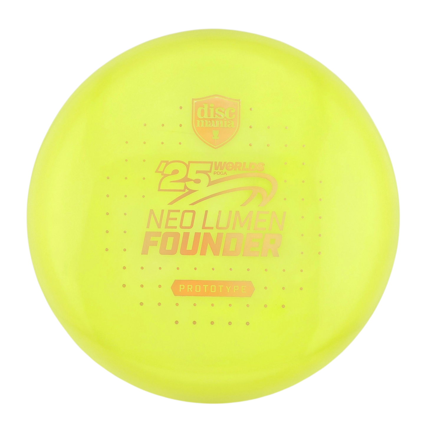 Discmania Prototype Neo Lumen Founder (Pro Worlds 2025)