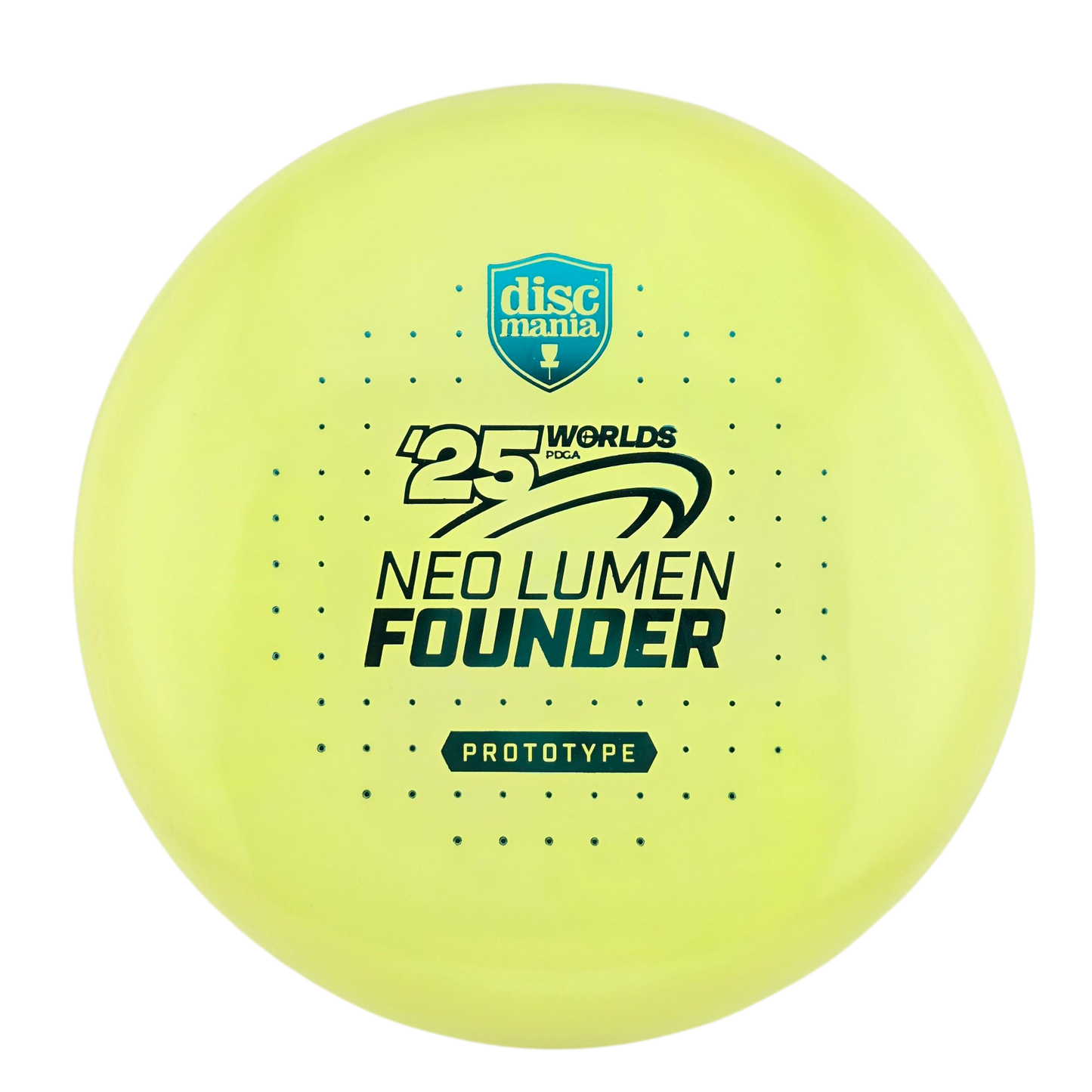 Discmania Prototype Neo Lumen Founder (Pro Worlds 2025)