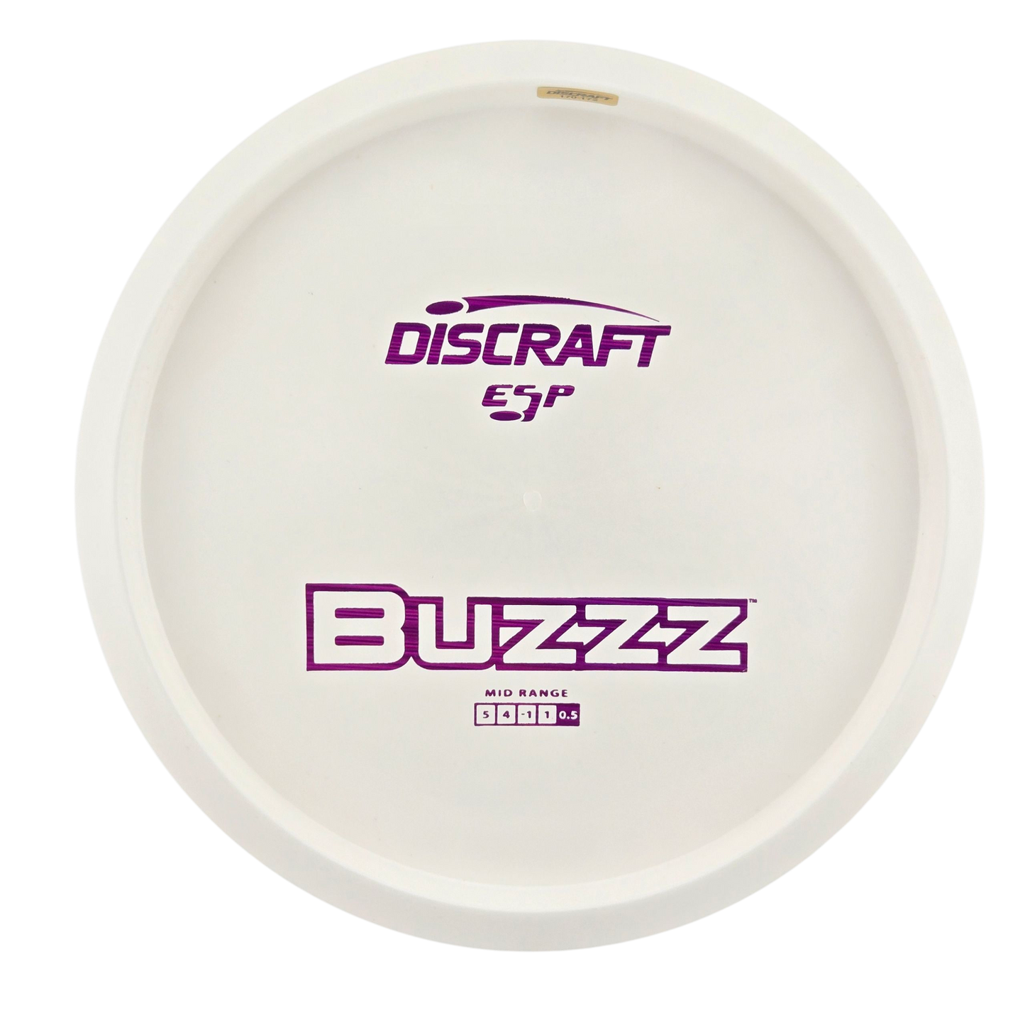 Discraft ESP Buzzz - Blank White - Bottom Stamp