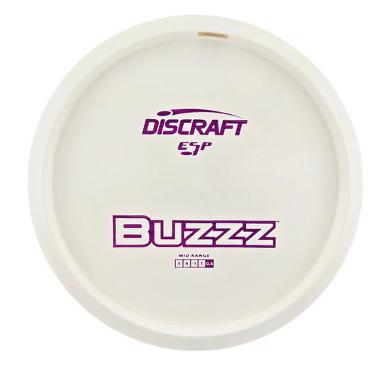 Discraft ESP Buzzz - Blank White - Bottom Stamp