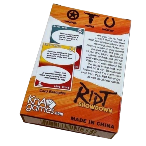 RIPT Showdown - Disc Golf Card Game