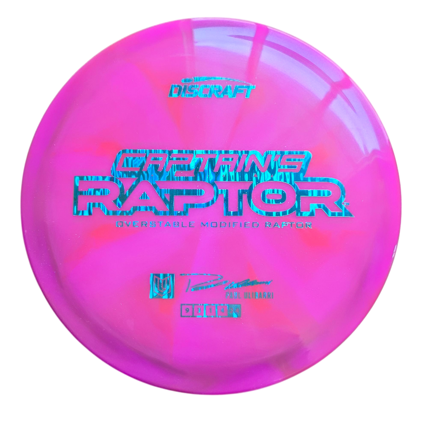 Discraft 2025 Z Swirl Captain's Raptor