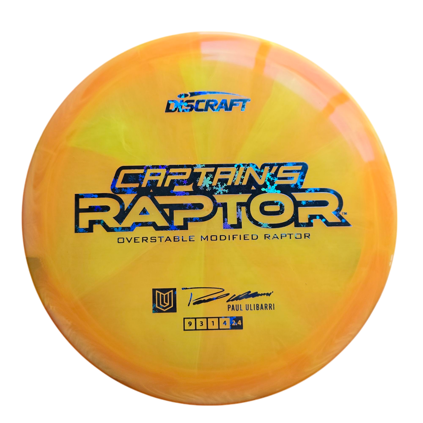 Discraft 2025 Z Swirl Captain's Raptor
