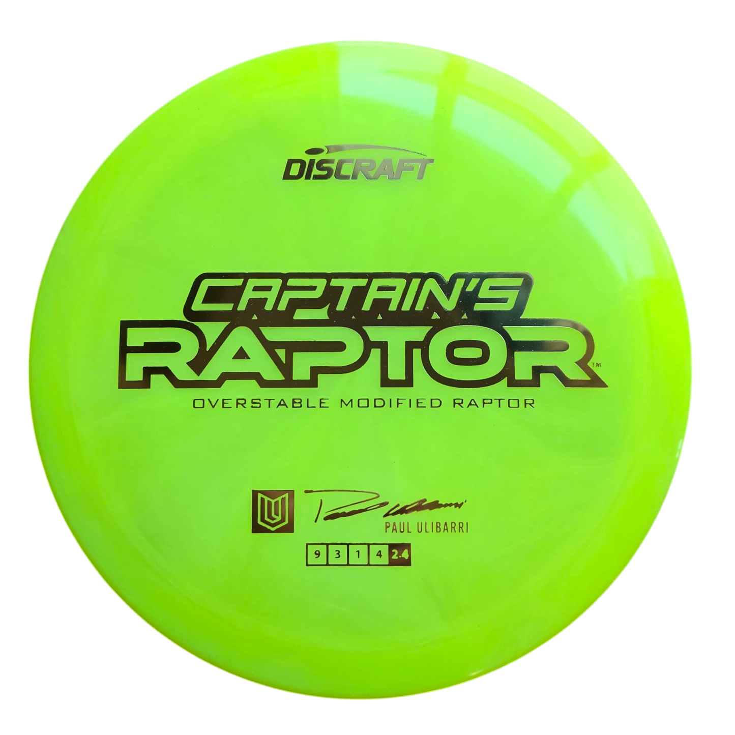 Discraft 2025 Z Swirl Captain's Raptor
