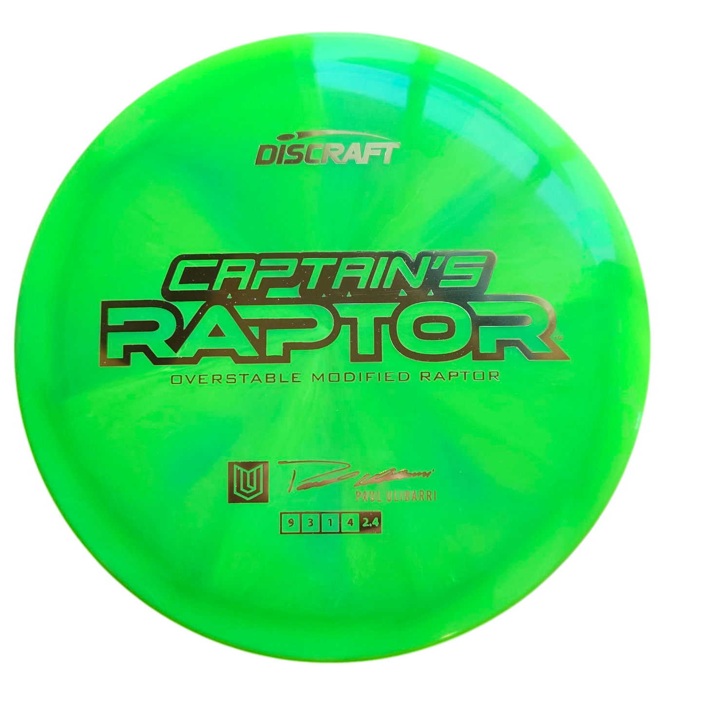 Discraft 2025 Z Swirl Captain's Raptor