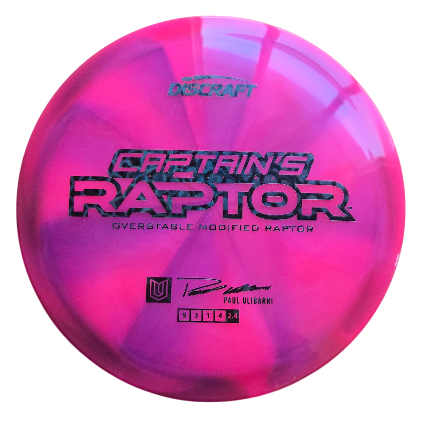 Discraft 2025 Z Swirl Captain's Raptor