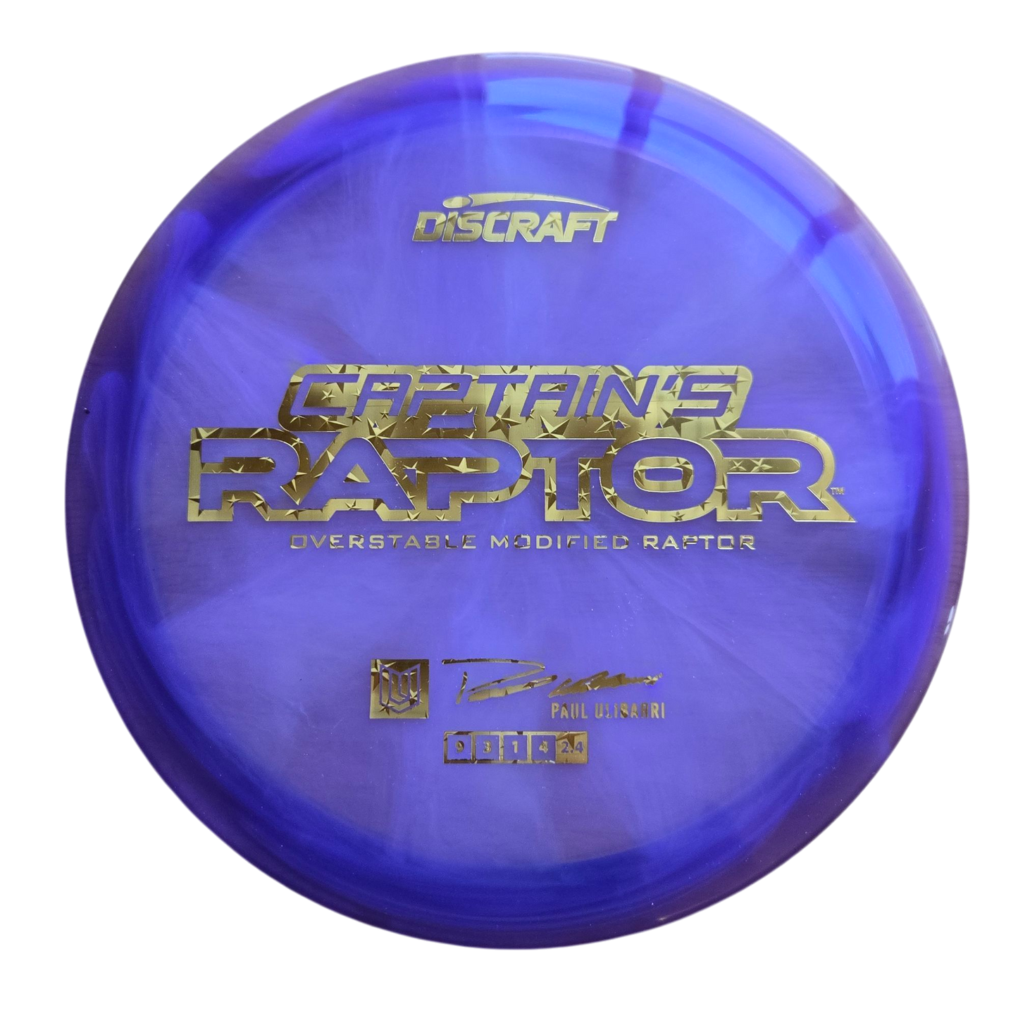 Discraft 2025 Z Swirl Captain's Raptor