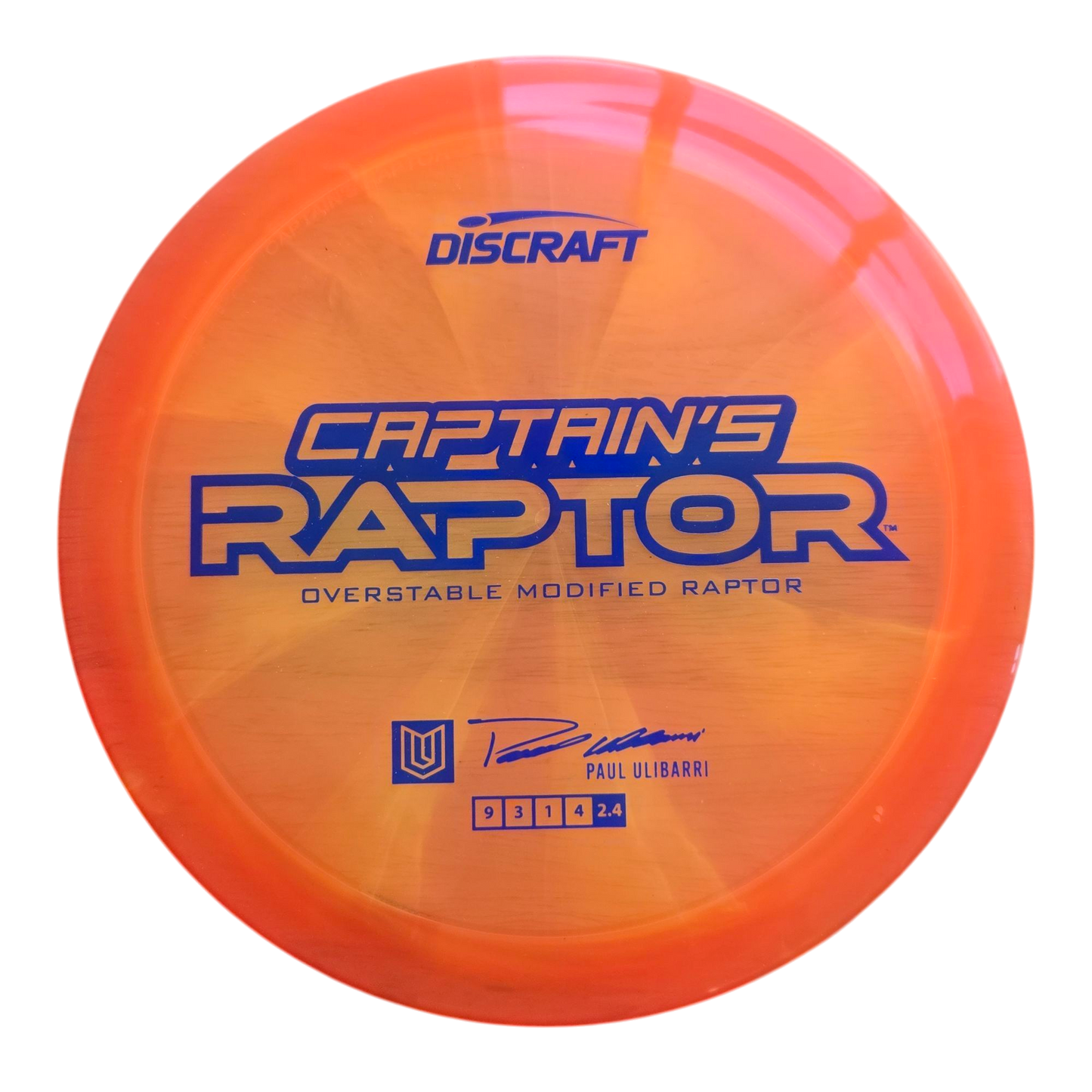 Discraft 2025 Z Swirl Captain's Raptor