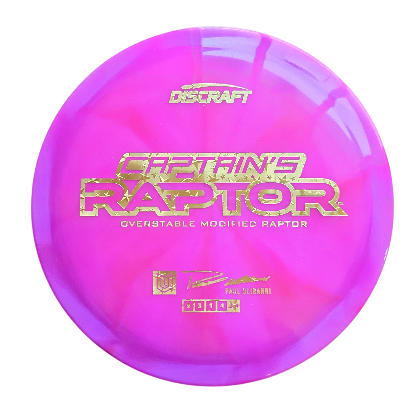 Discraft 2025 Z Swirl Captain's Raptor