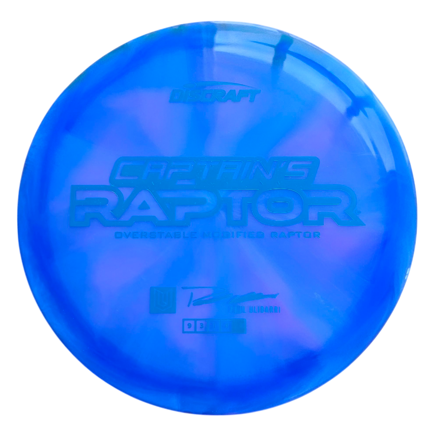Discraft 2025 Z Swirl Captain's Raptor
