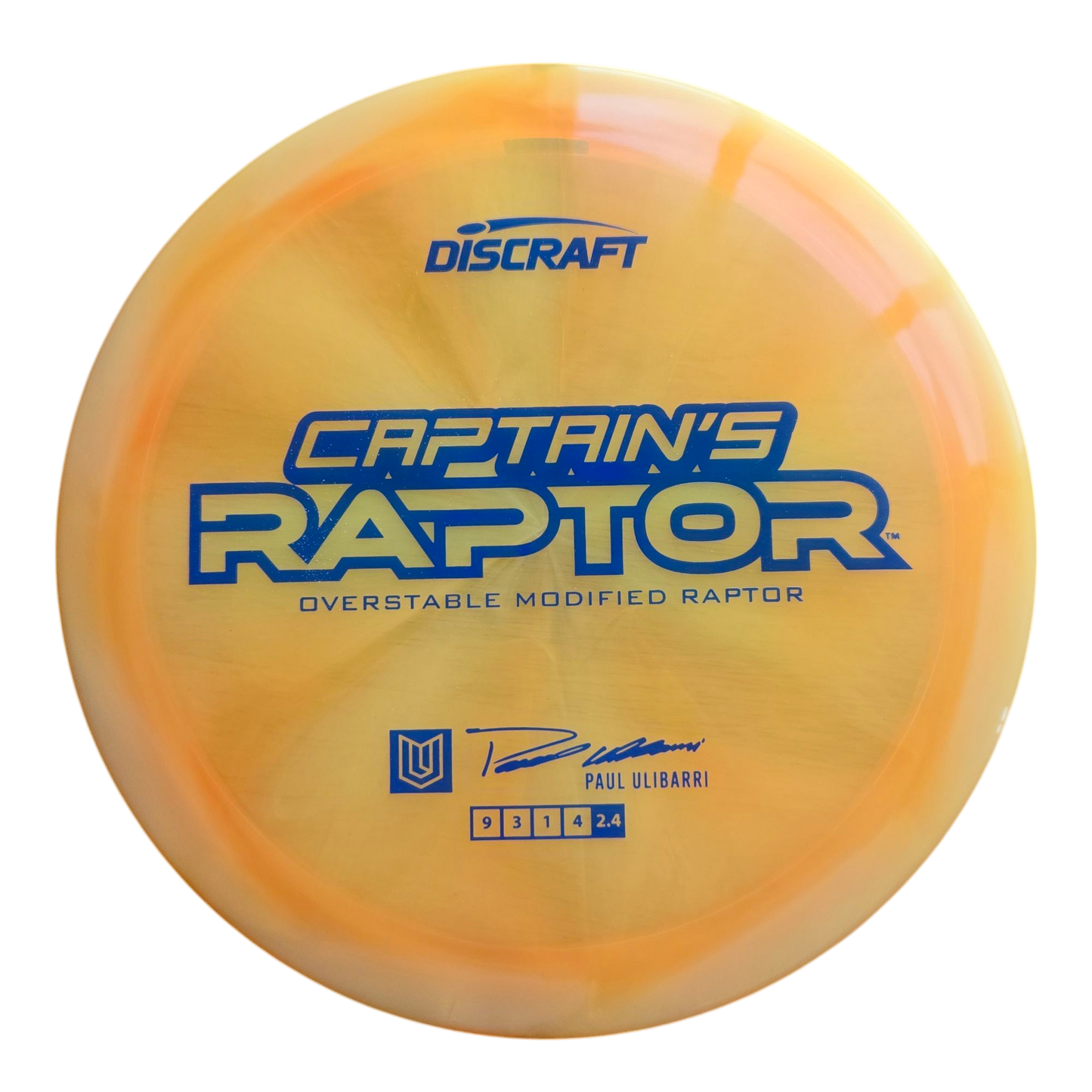 Discraft 2025 Z Swirl Captain's Raptor