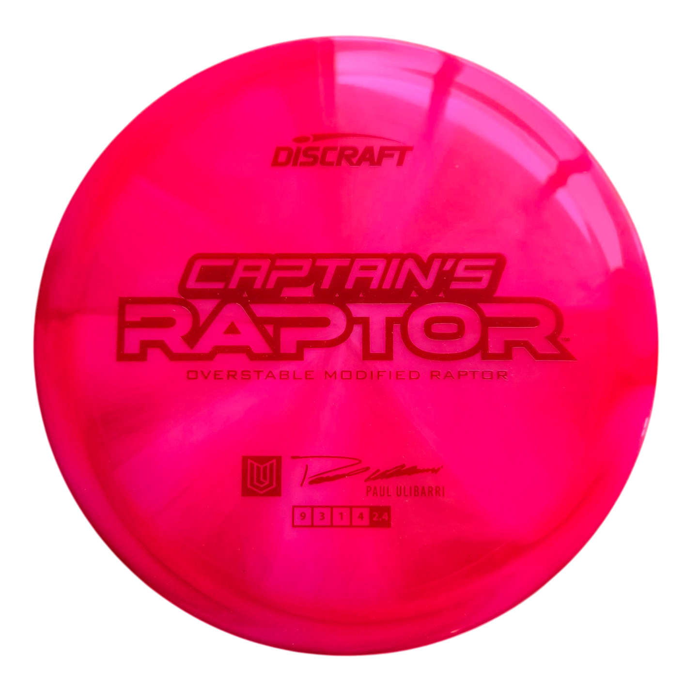 Discraft 2025 Z Swirl Captain's Raptor