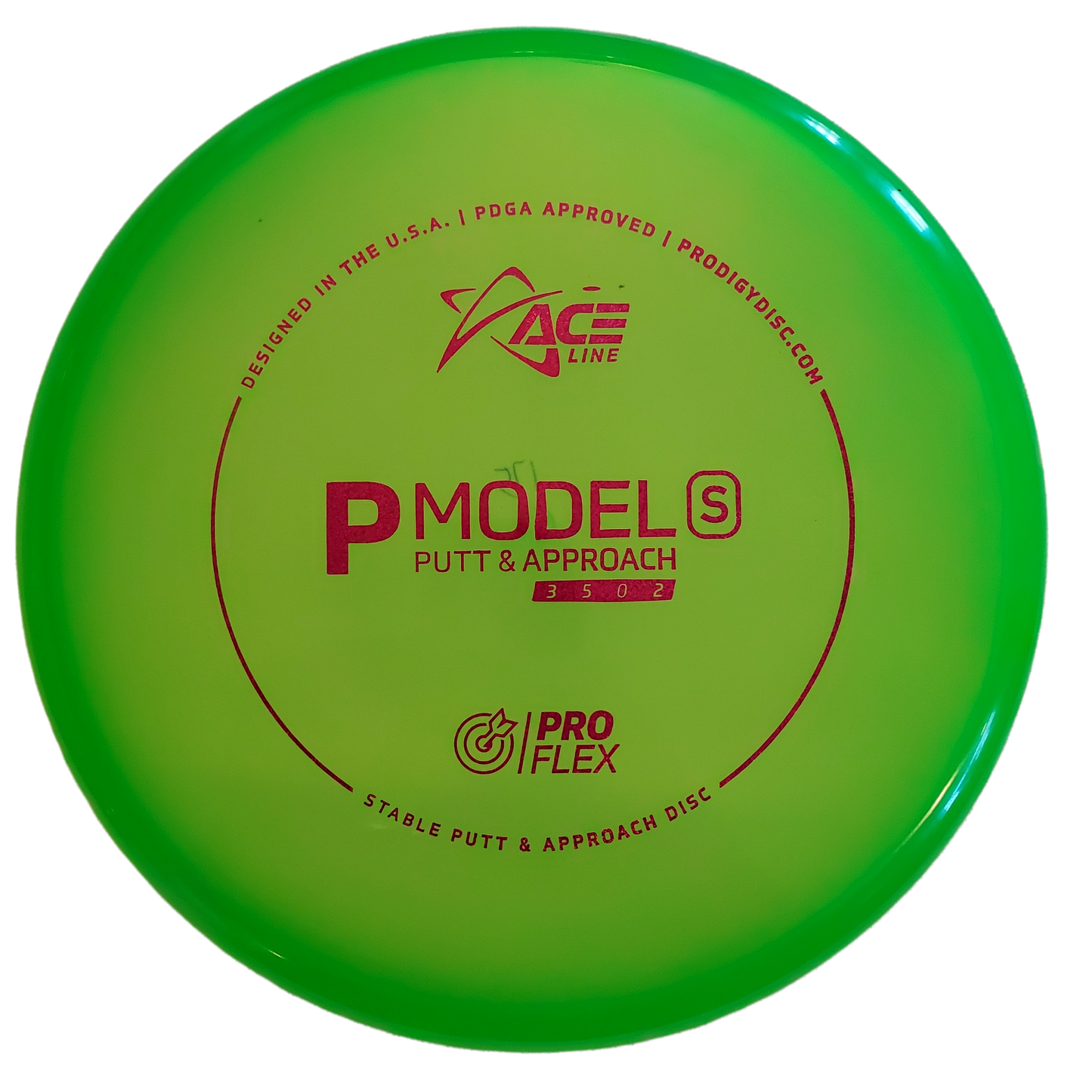 ACE Line P Model S Putt & Approach Disc - ProFlex Plastic