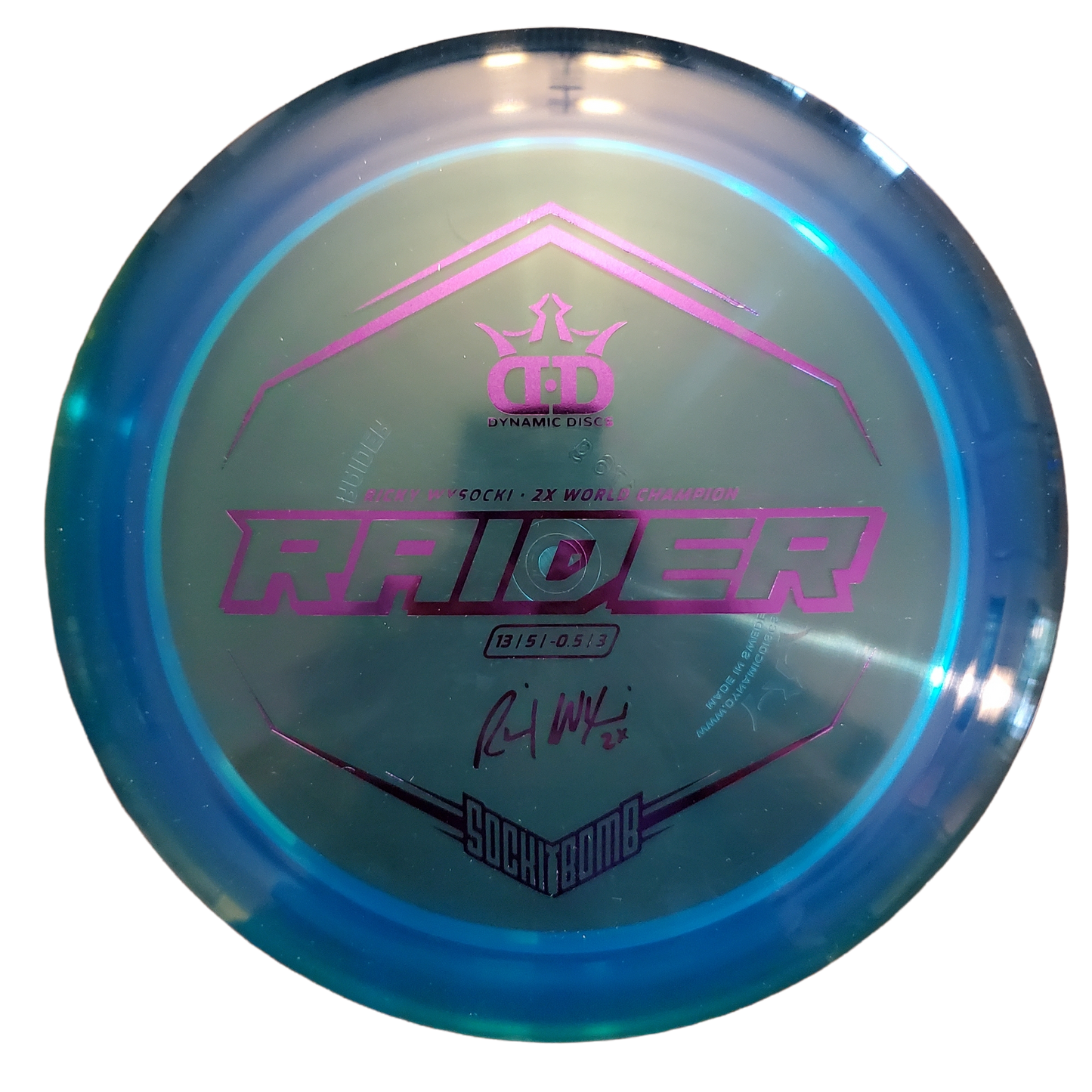Dynamic Discs Lucid Raider - Wysocki Stamp