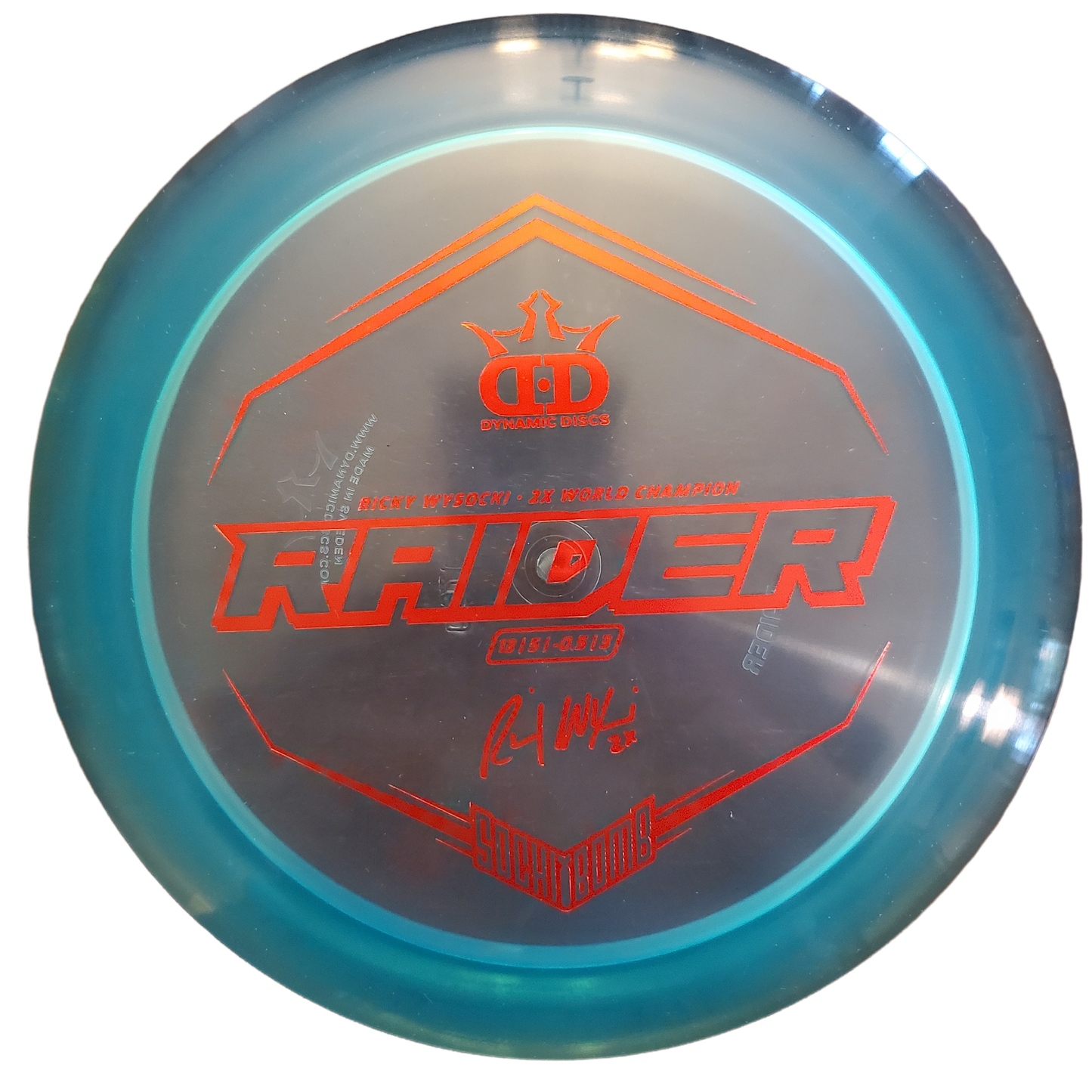 Dynamic Discs Lucid Raider - Wysocki Stamp