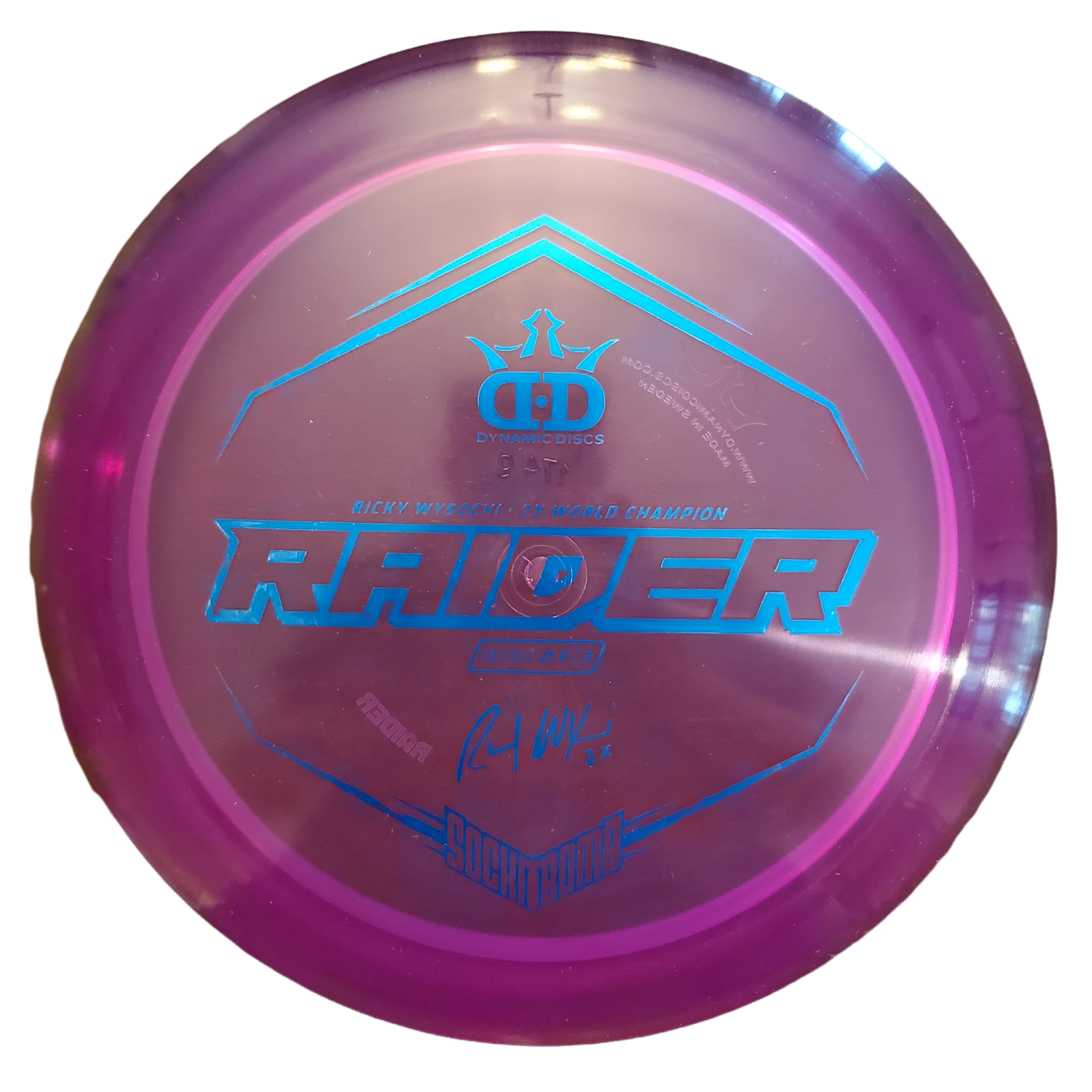 Dynamic Discs Lucid Raider - Wysocki Stamp