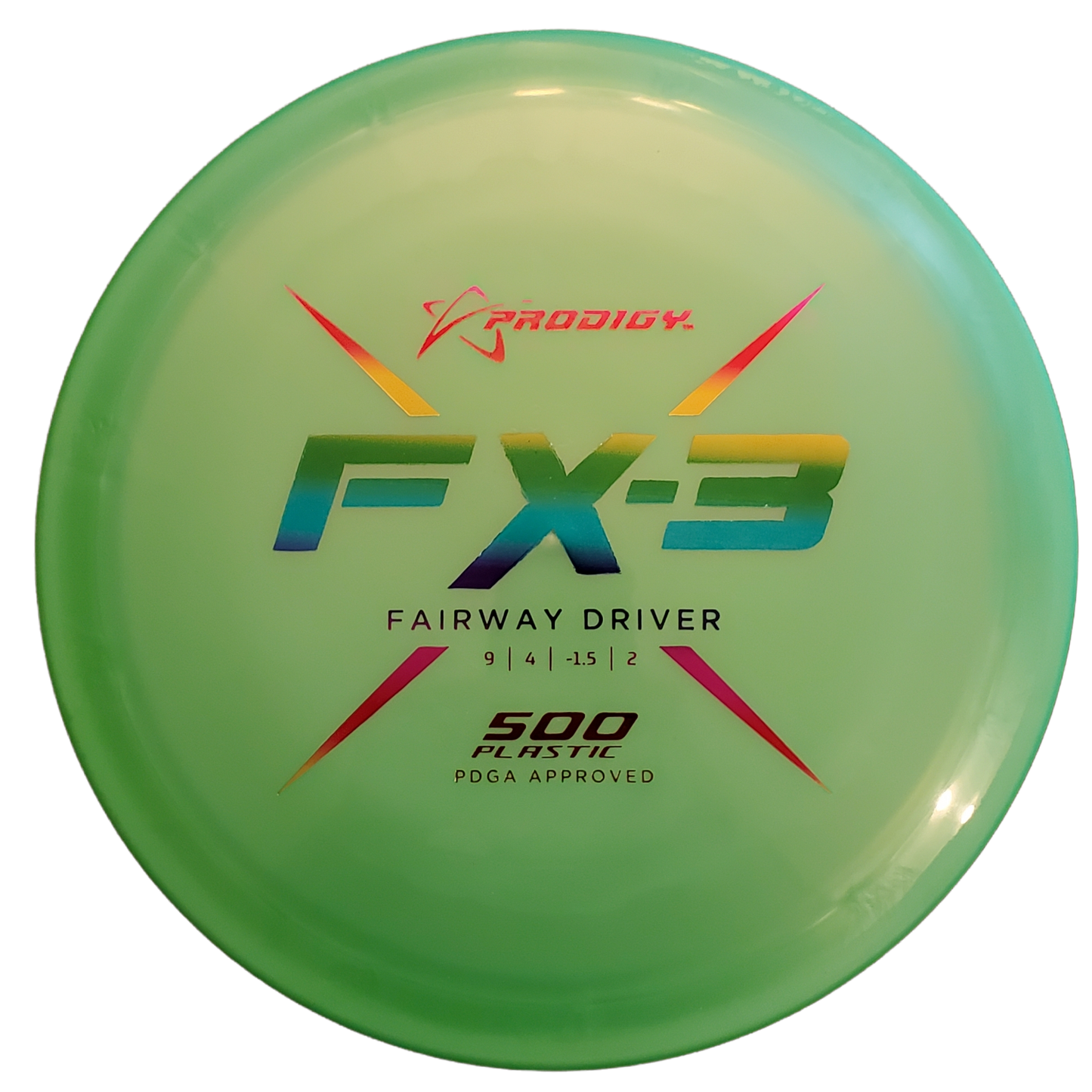 Prodigy FX-3 Fairway Driver - 500 Plastic