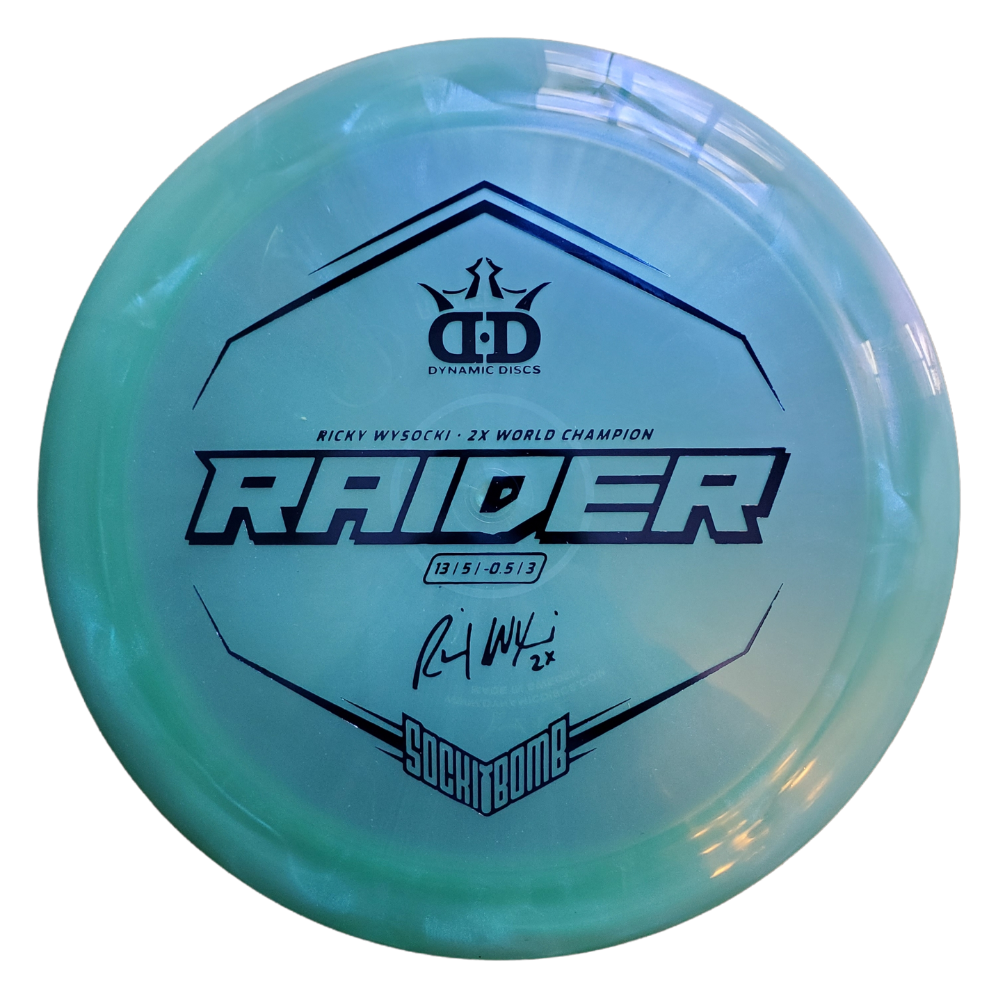 Dynamic Discs Lucid-X Chameleon Raider Ricky Wysocki 2022