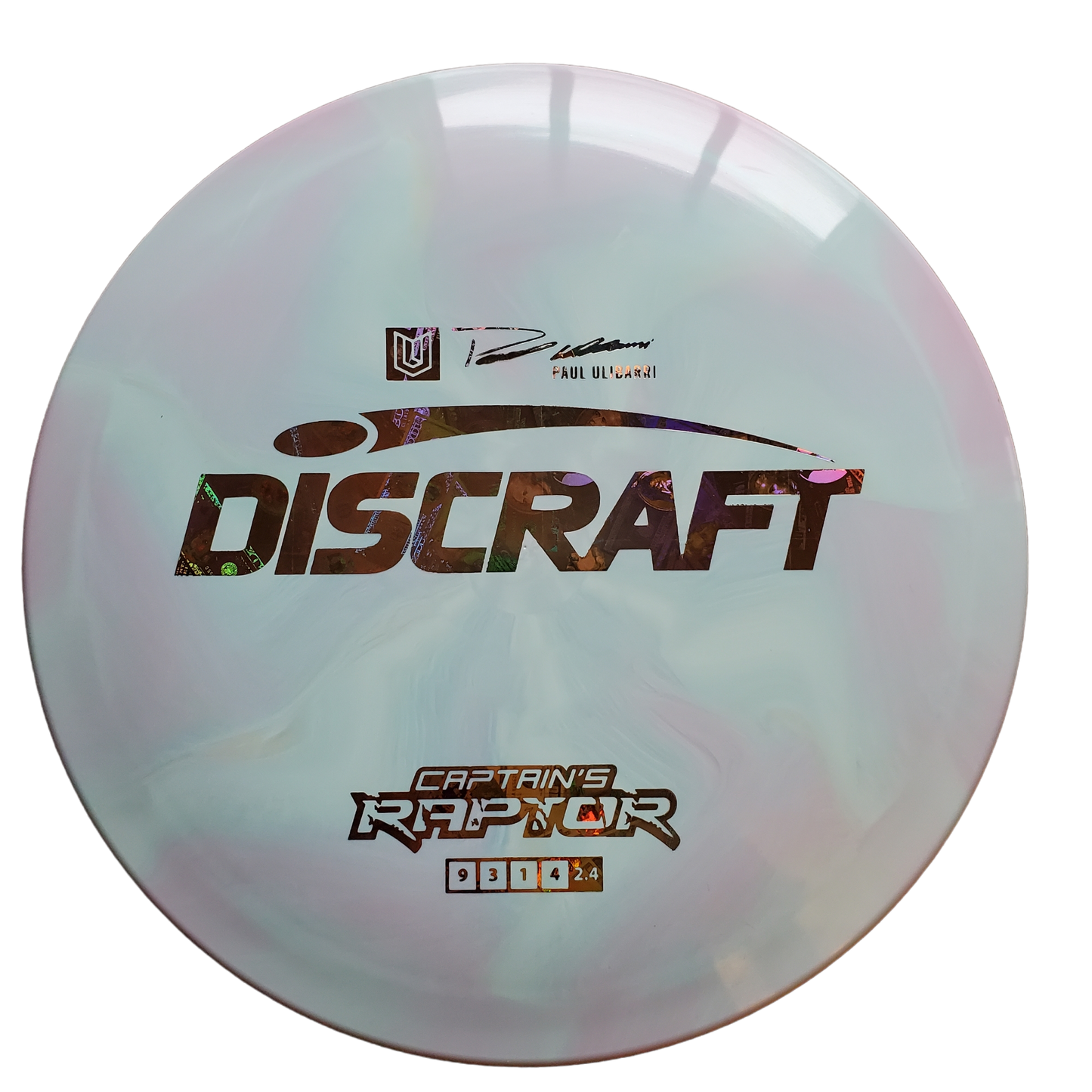 Discraft Paul Ulibarri ESP Swirly Captain's Raptor