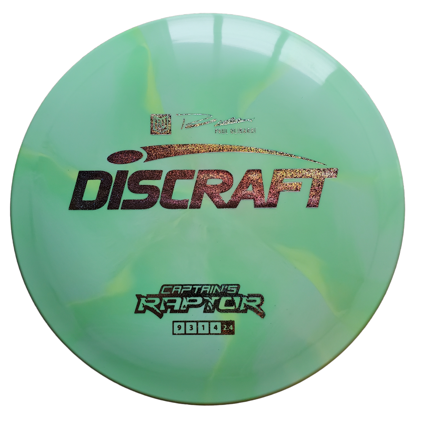 Discraft Paul Ulibarri ESP Swirly Captain's Raptor