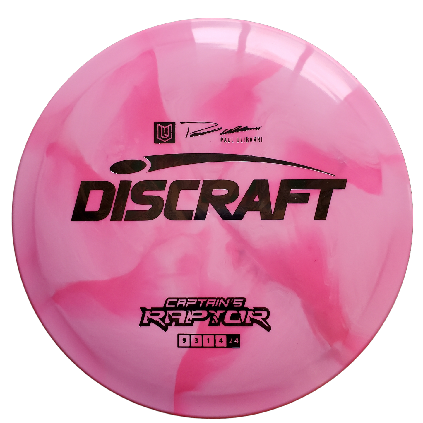 Discraft Paul Ulibarri ESP Swirly Captain's Raptor